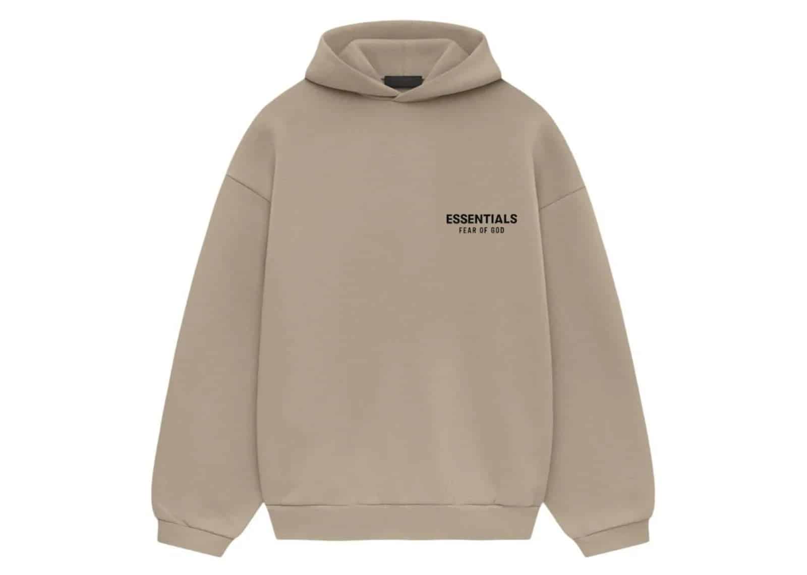 Fear Of God Essentials Fleece Hoodie Desert Sand - Sneaker Türkiye