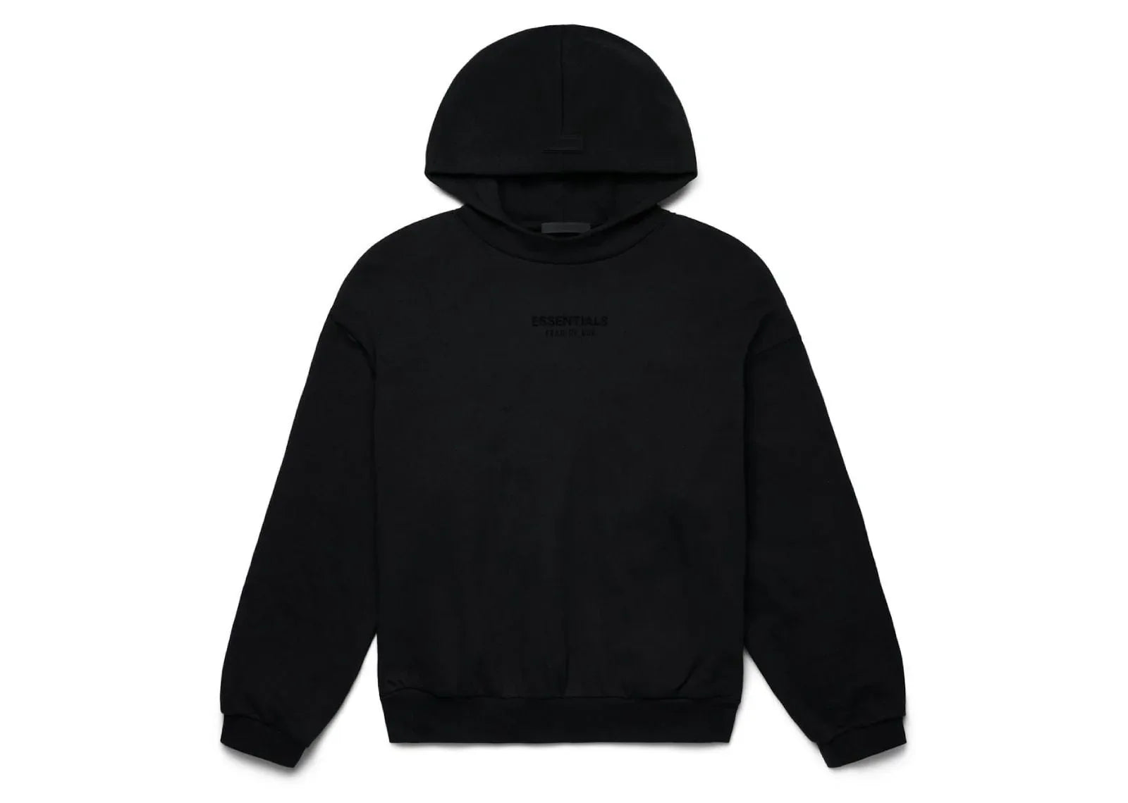 Fear Of God Essentials Hoodie Jet Black - Sneaker Türkiye