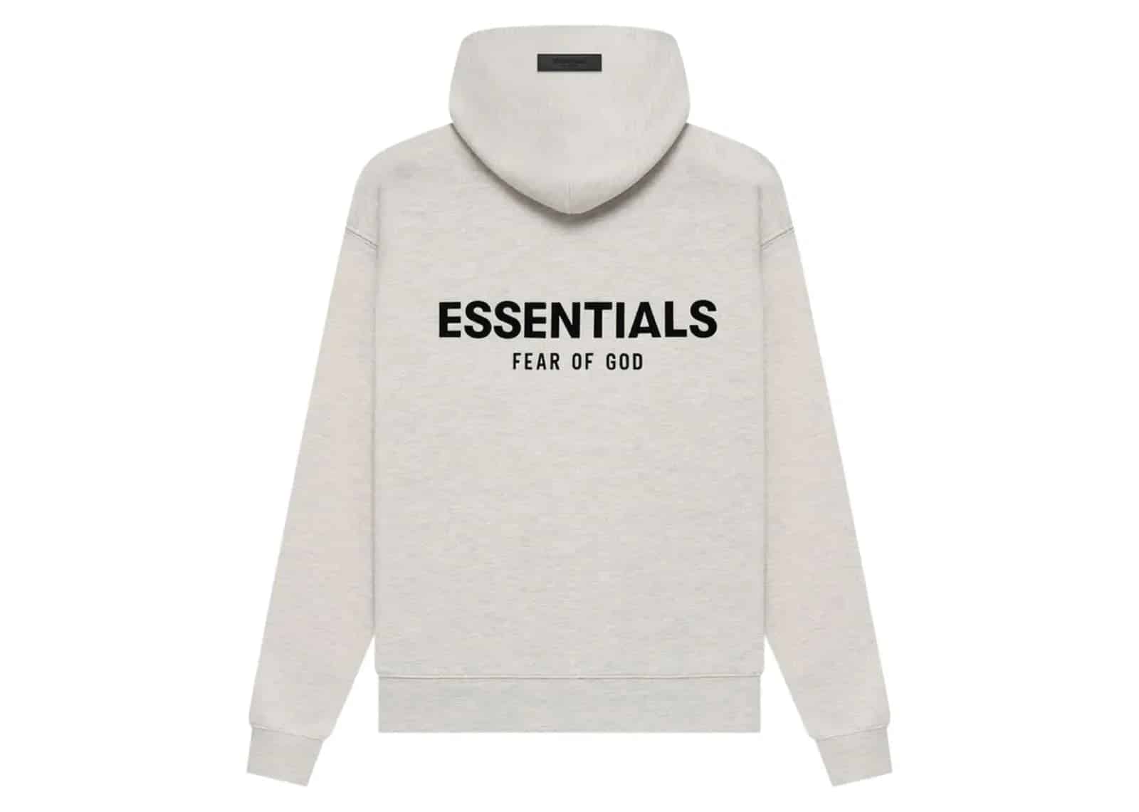 Fear Of God Essentials Hoodie Light Oatmeal - Sneaker Türkiye