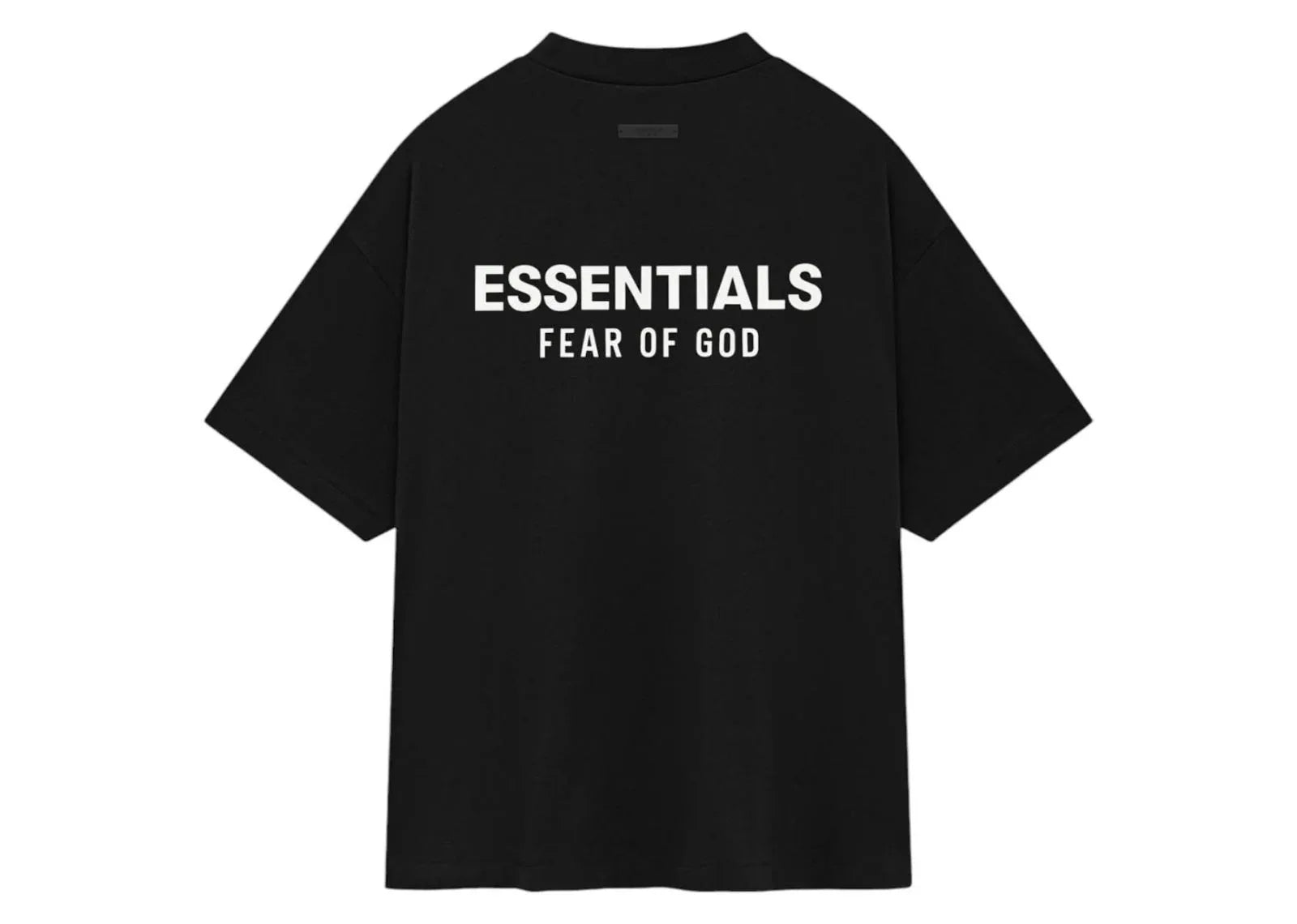 Fear Of God Essentials Jersey Crewneck T-Shirt Black - Sneaker Türkiye
