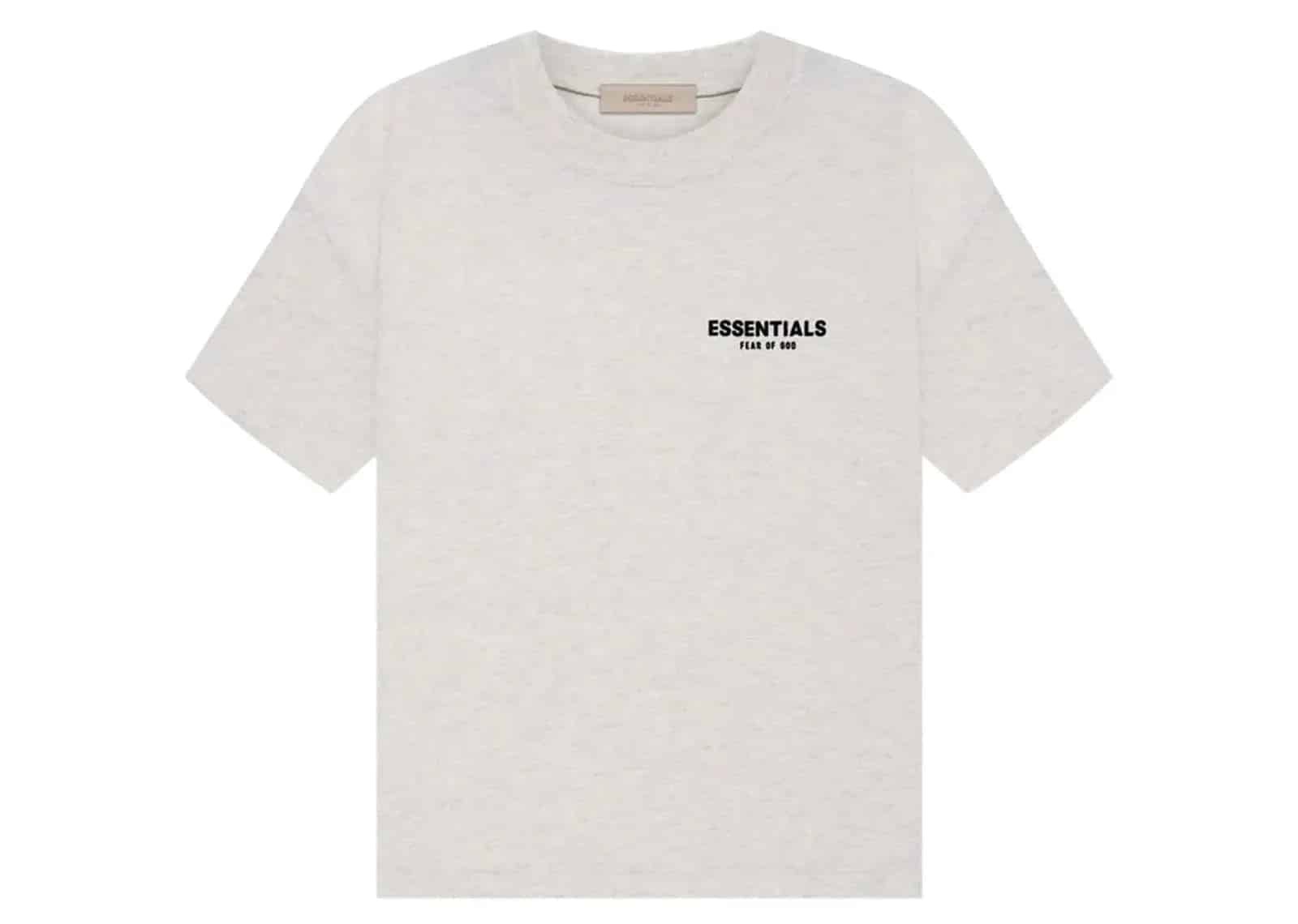 Fear Of God Essentials T-Shirt (SS22) Light Oatmeal - Sneaker Türkiye