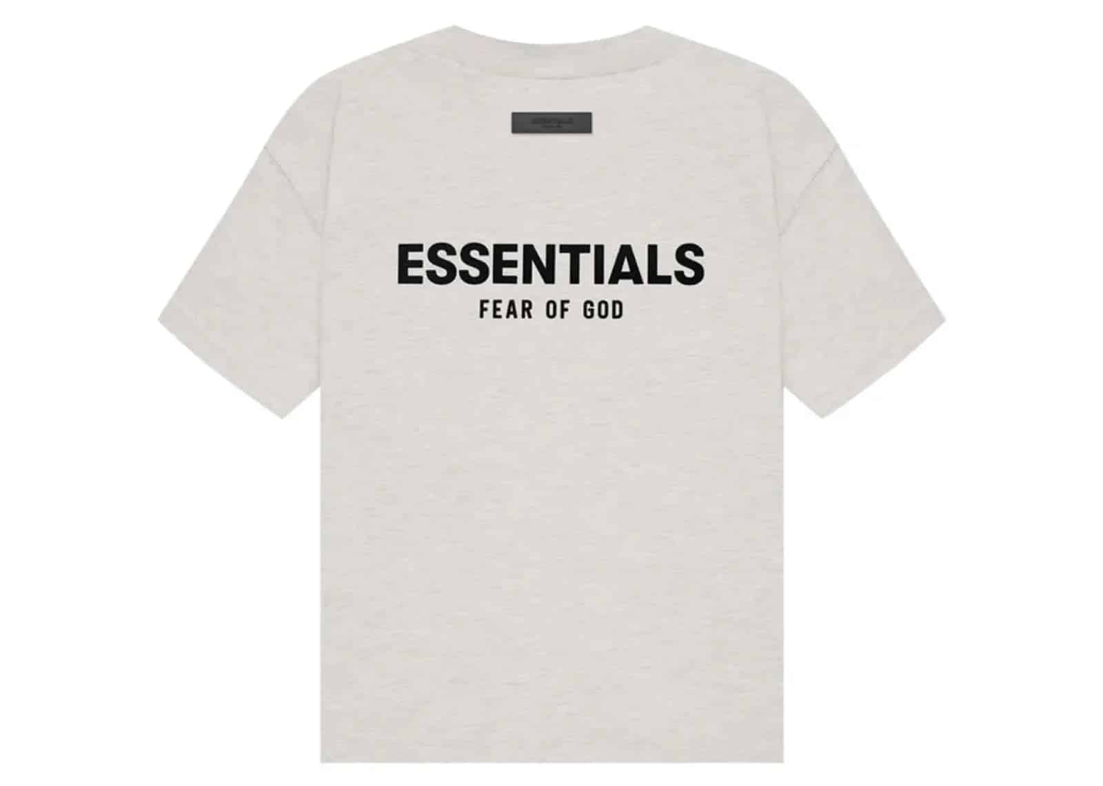 Fear Of God Essentials T-Shirt (SS22) Light Oatmeal - Sneaker Türkiye