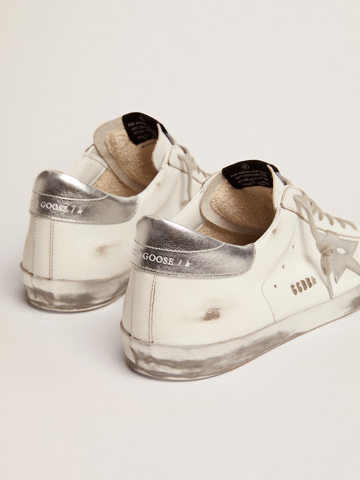 Golden Goose Men’s Super-Star With Laminated Star And Heel Tab - Sneaker Türkiye