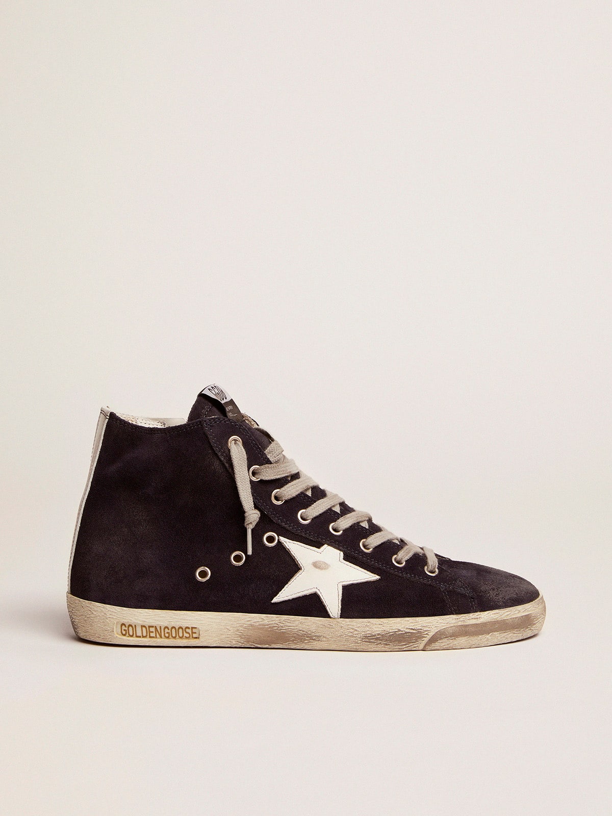 Golden Goose Men’s Francy In Leather With Leather Star And Heel Tab - Sneaker Türkiye
