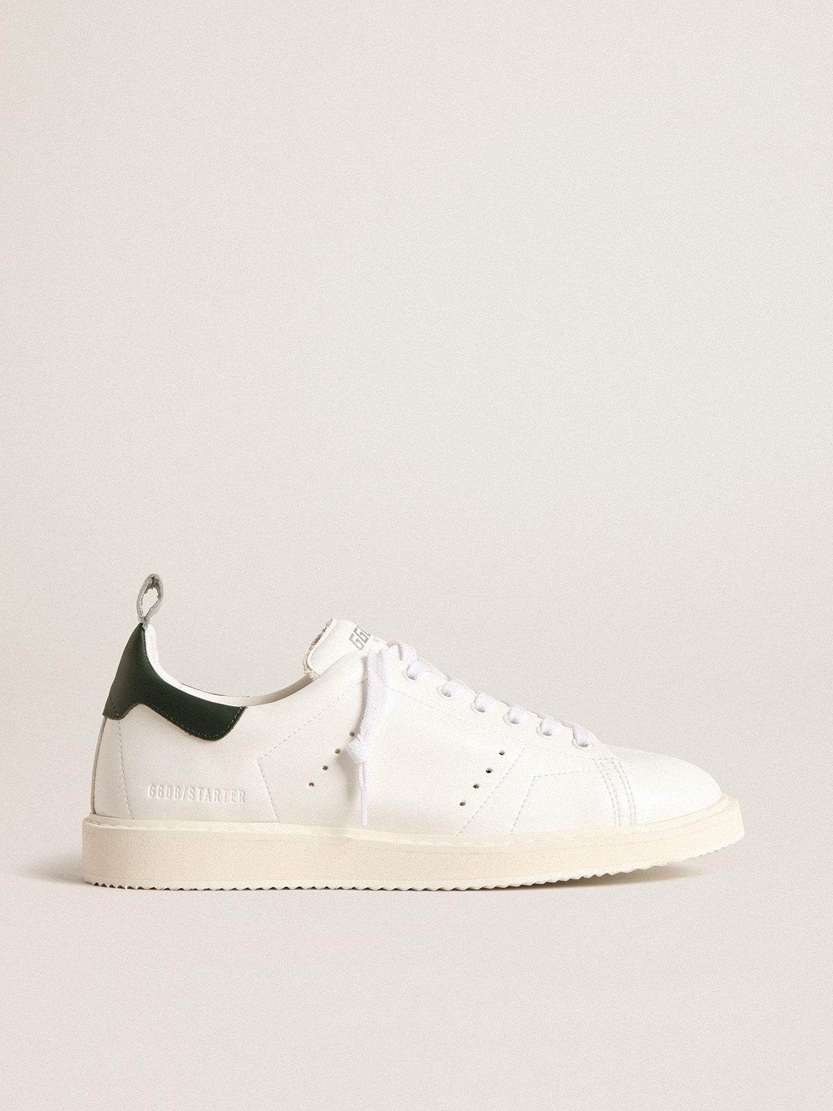 Golden Goose Bio-Based Starter With Green Leather Heel Tab - Sneaker Türkiye