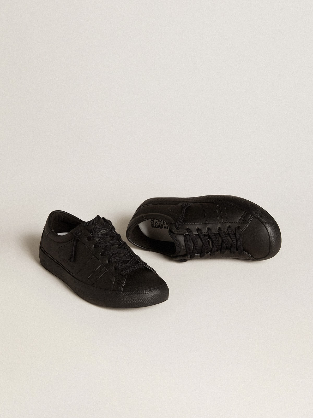 Golden Goose Yatay Model 1B Sustainable Sneakers With Bio-Based Upper And Black Y - Sneaker Türkiye