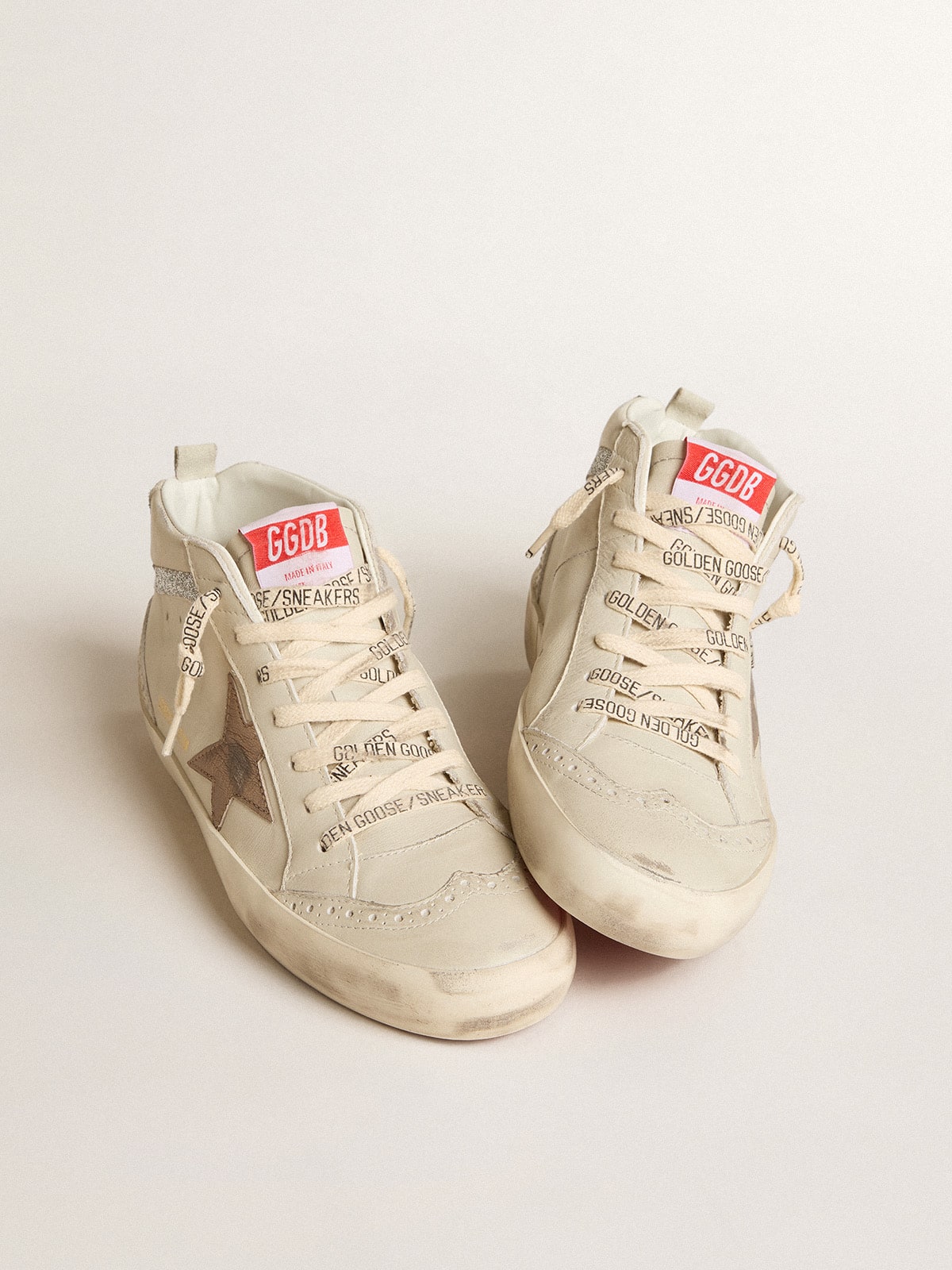 Golden Goose Women’s Mid Star LTD With Bronze Leather Star And Swarovski Crystal Flash - Sneaker Türkiye