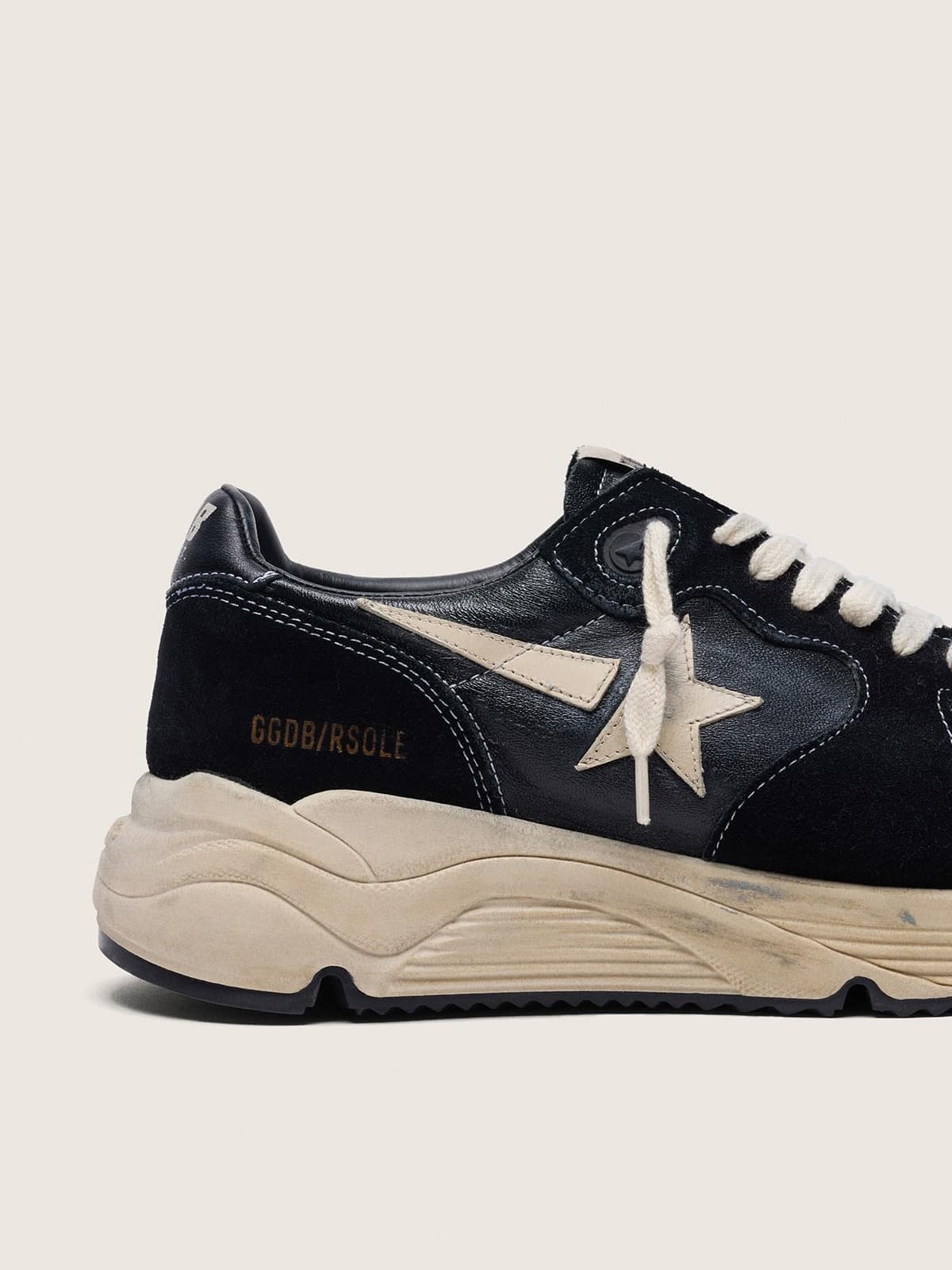 Golden Goose Women’s Running Sole In Black Nappa And Suede - Sneaker Türkiye