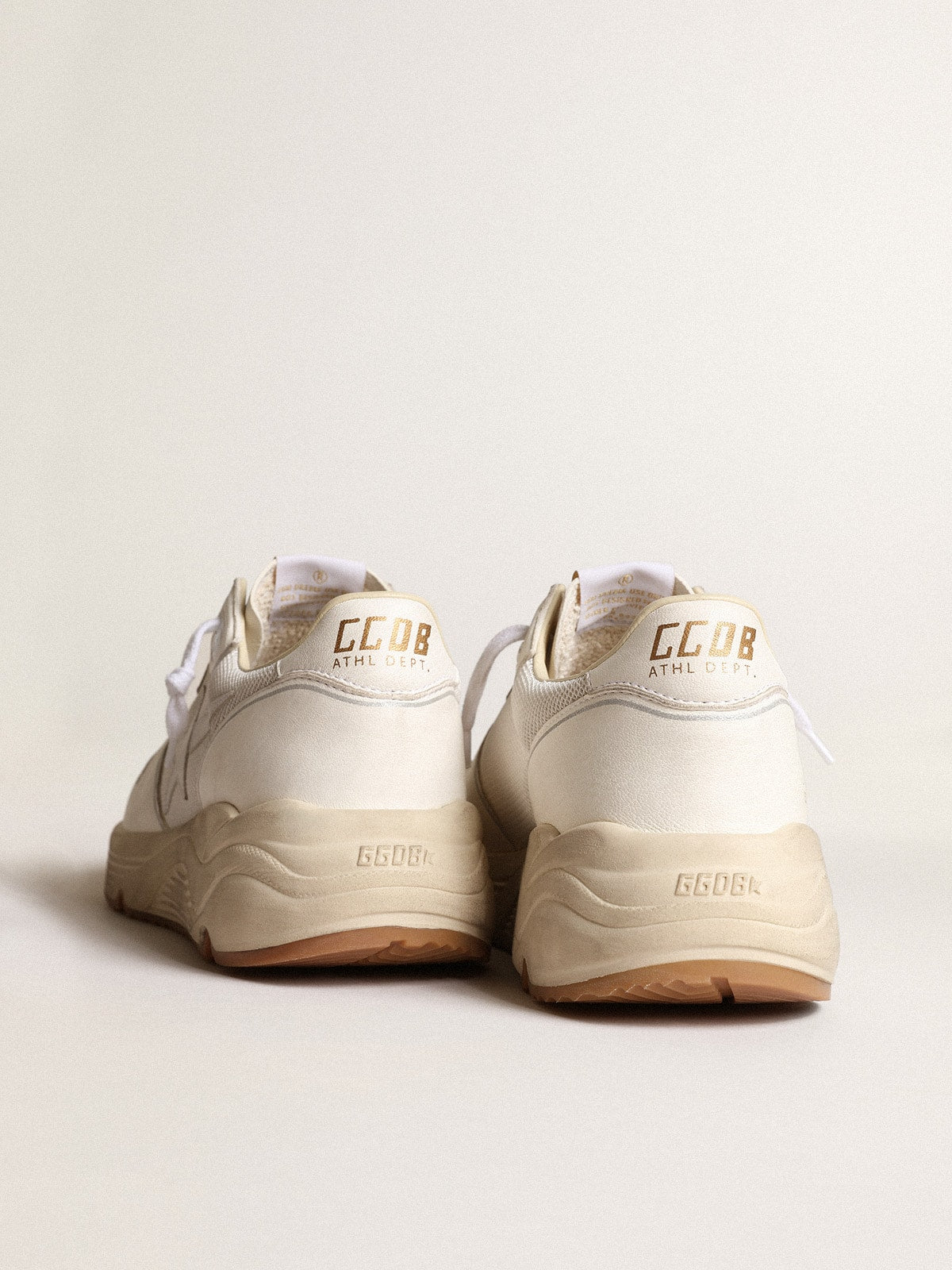 Golden Goose Women’s Running Sole In Mesh And White Nappa - Sneaker Türkiye