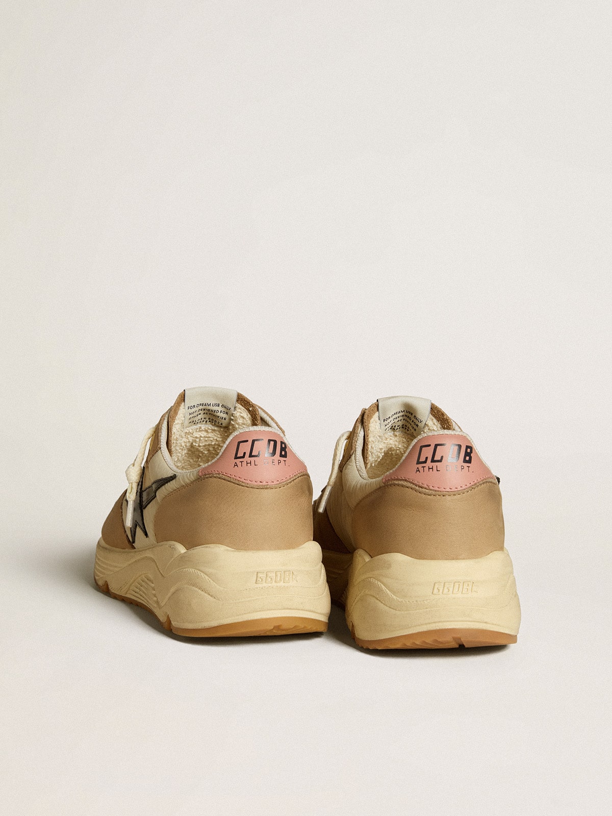 Golden Goose Running Sole Ltd In Nylon And Nubuck With Leather Star And Heel Tab - Sneaker Türkiye