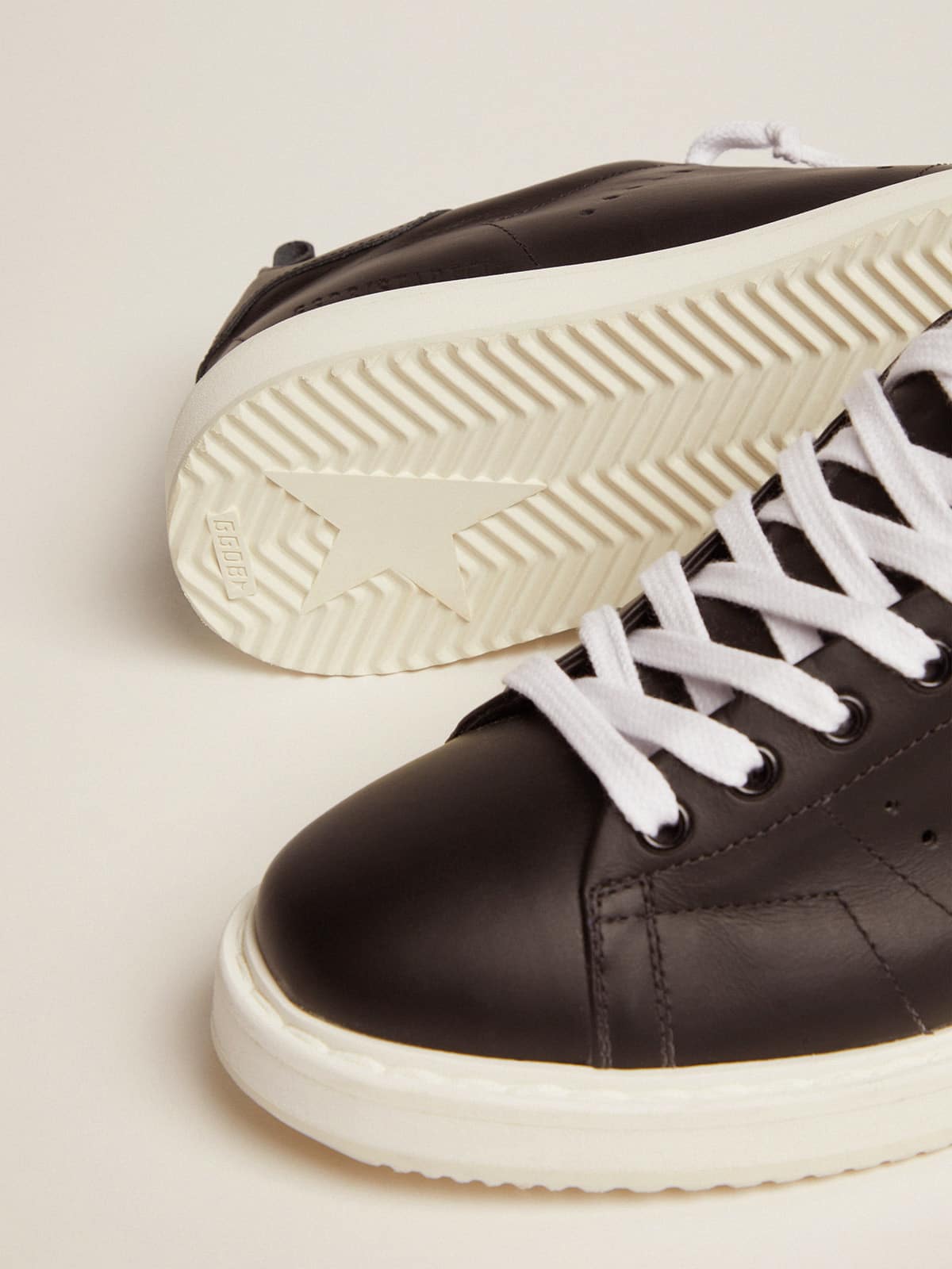 Golden Goose Starter Sneakers In Total Black Leather - Sneaker Türkiye