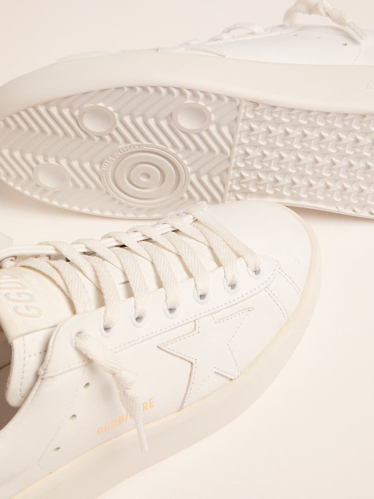 Golden Goose Women’s Purestar Sneakers With Gold-Coloured Heel Tab - Sneaker Türkiye
