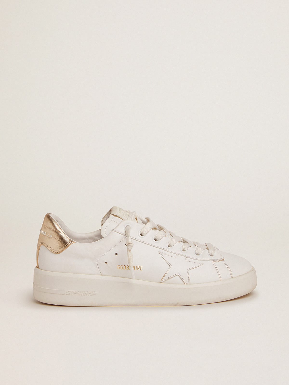 Golden Goose Women’s Purestar Sneakers With Gold-Coloured Heel Tab - Sneaker Türkiye