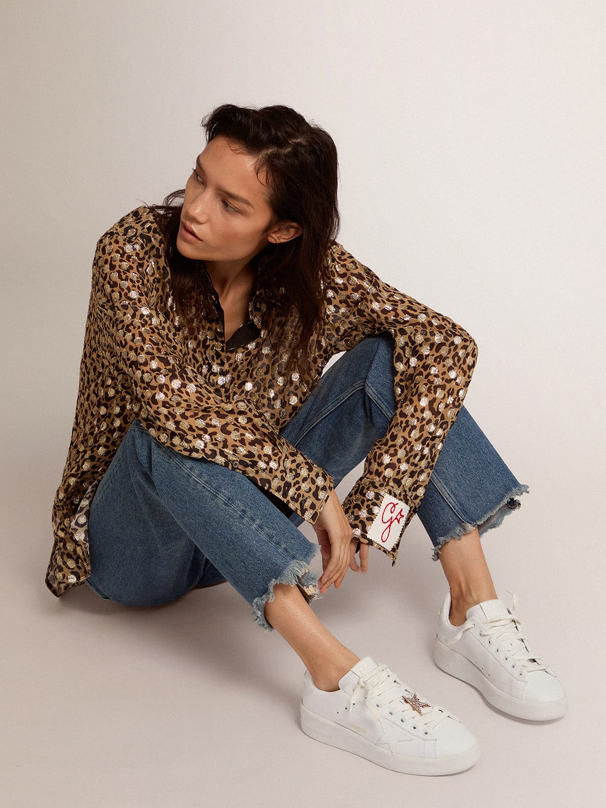 Golden Goose Women’s Purestar In White - Sneaker Türkiye