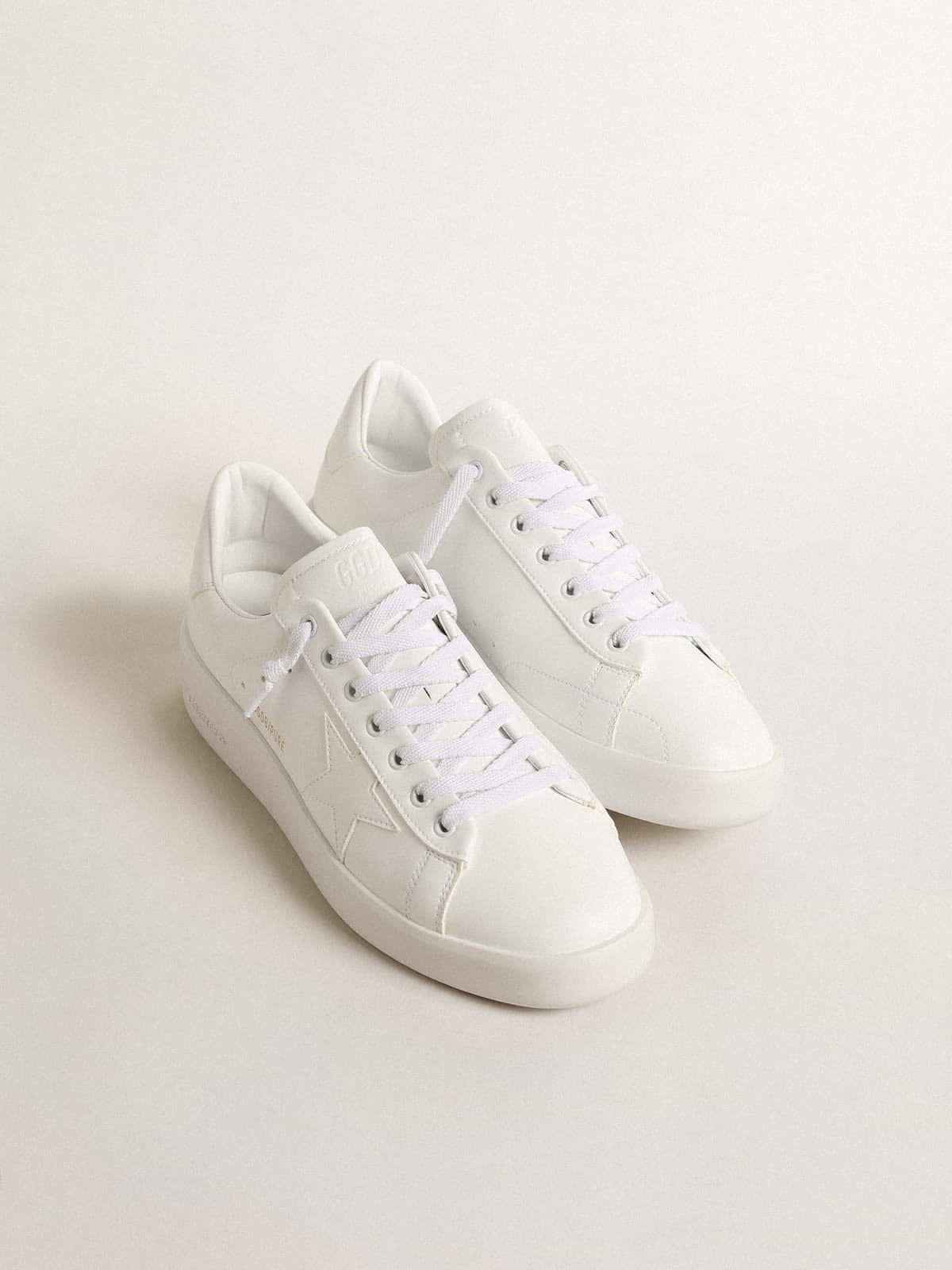 Golden Goose Women’s Bio-Based Purestar With White Star And Heel Tab - Sneaker Türkiye