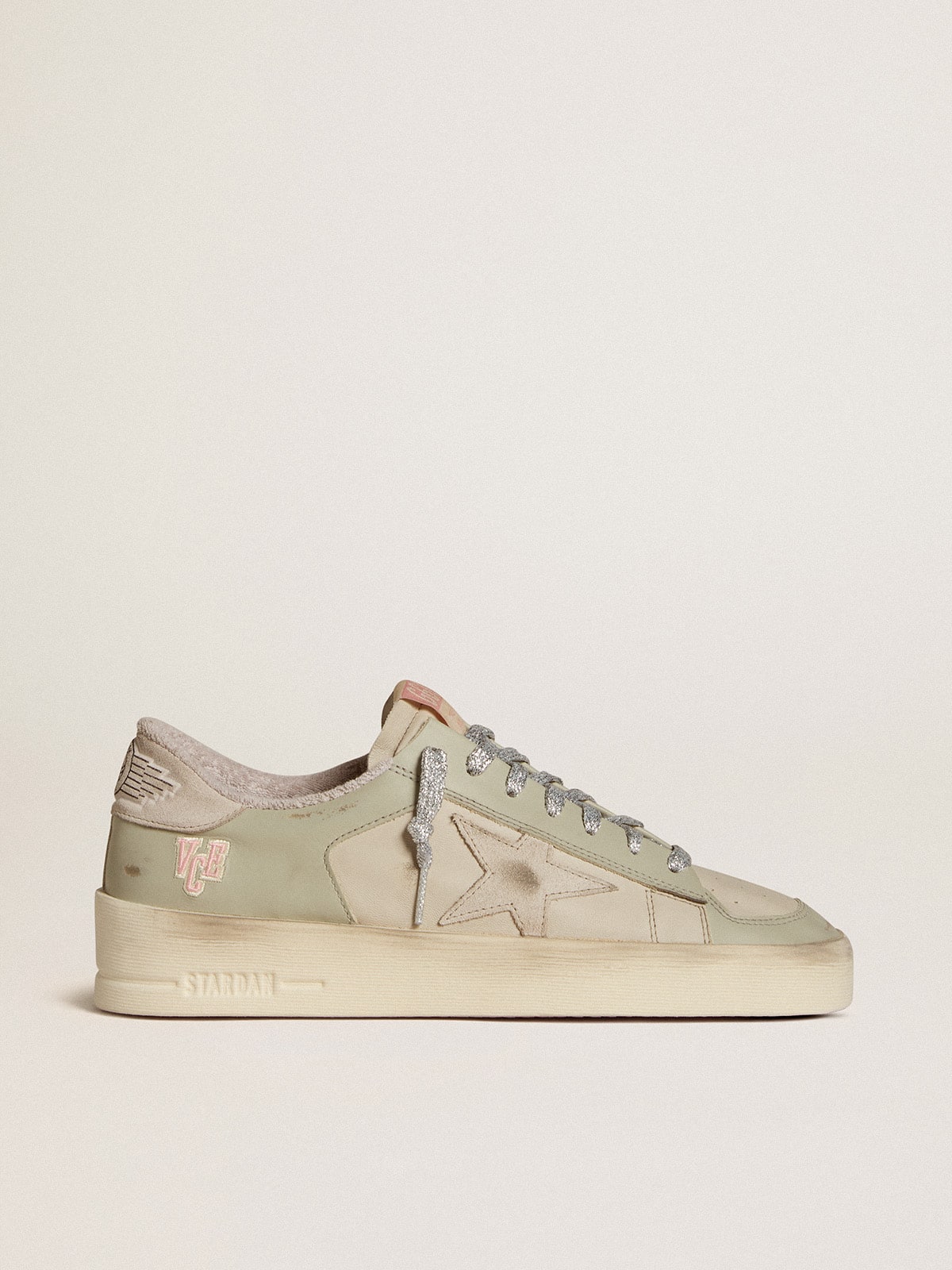 Golden Goose Stardan In Nappa And Leather With Suede Star And Heel Tab - Sneaker Türkiye