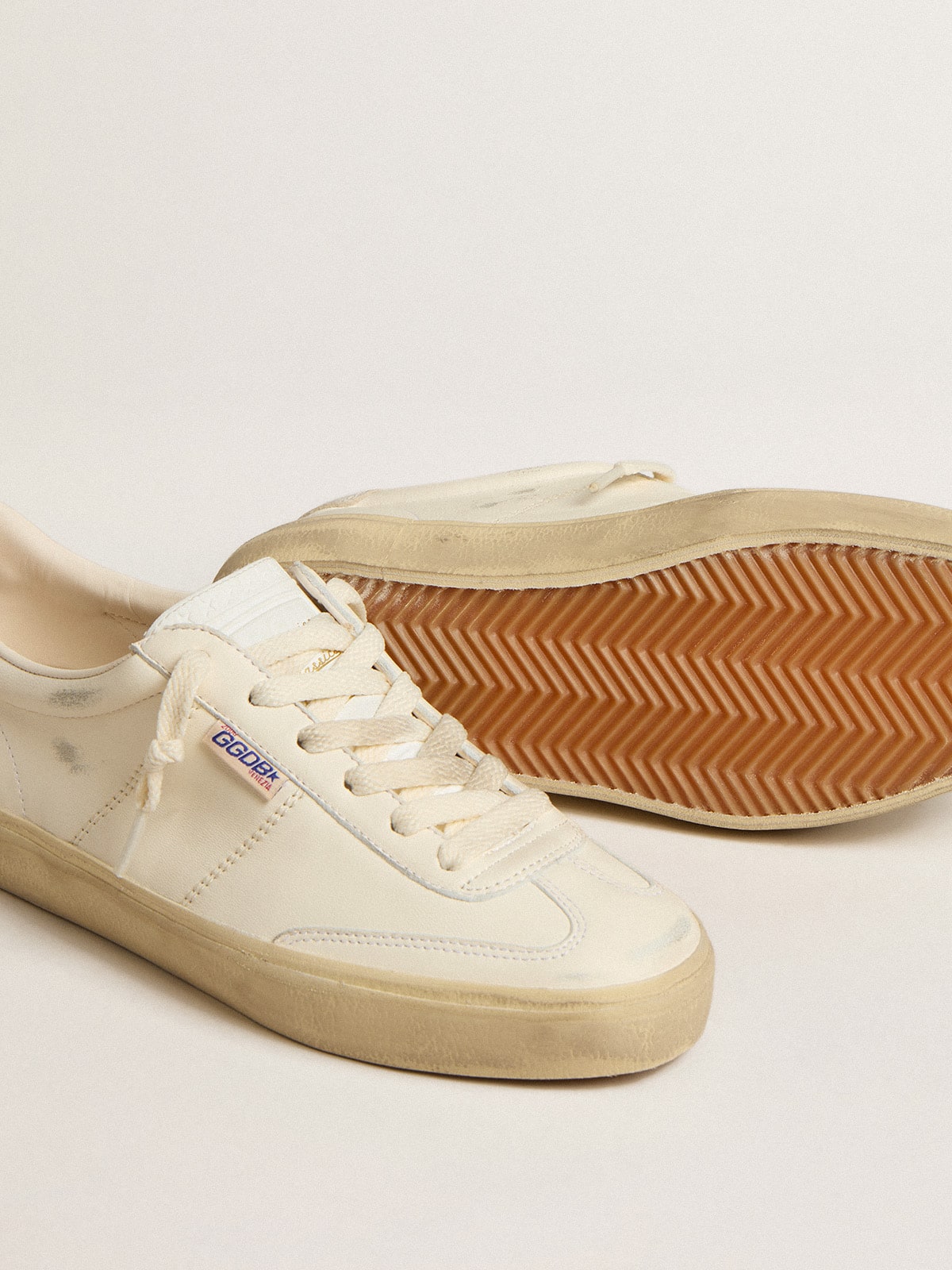 Golden Goose Women’s Soul Star In White Nappa With White Leather Heel Tab - Sneaker Türkiye