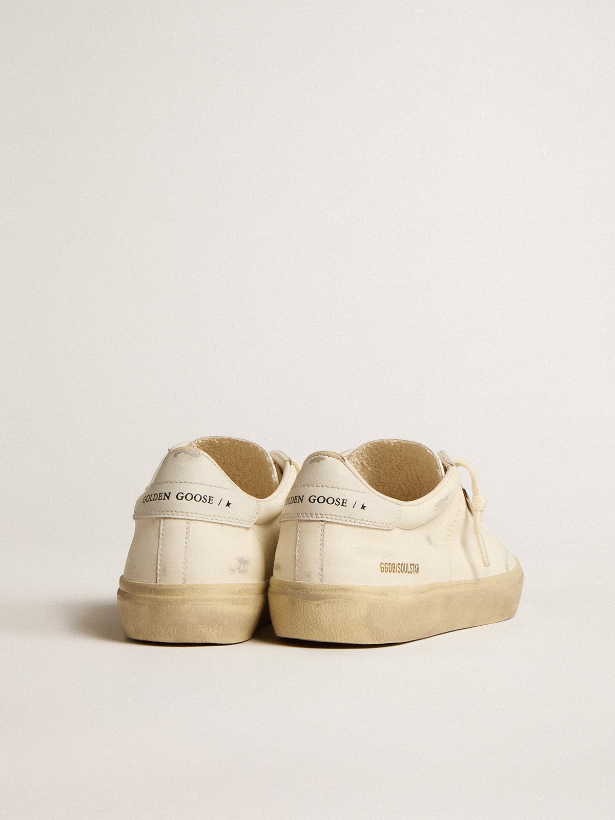 Golden Goose Women’s Soul Star In White Nappa With White Leather Heel Tab - Sneaker Türkiye