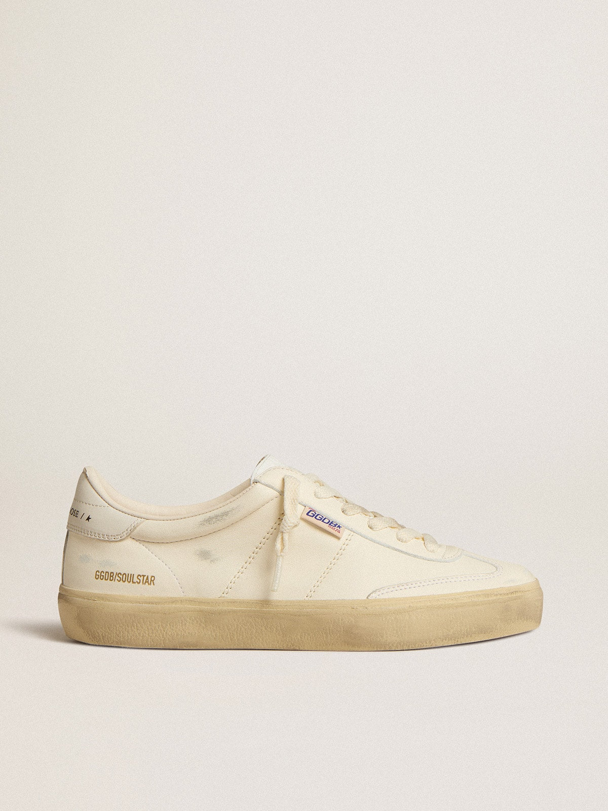 Golden Goose Women’s Soul Star In White Nappa With White Leather Heel Tab - Sneaker Türkiye