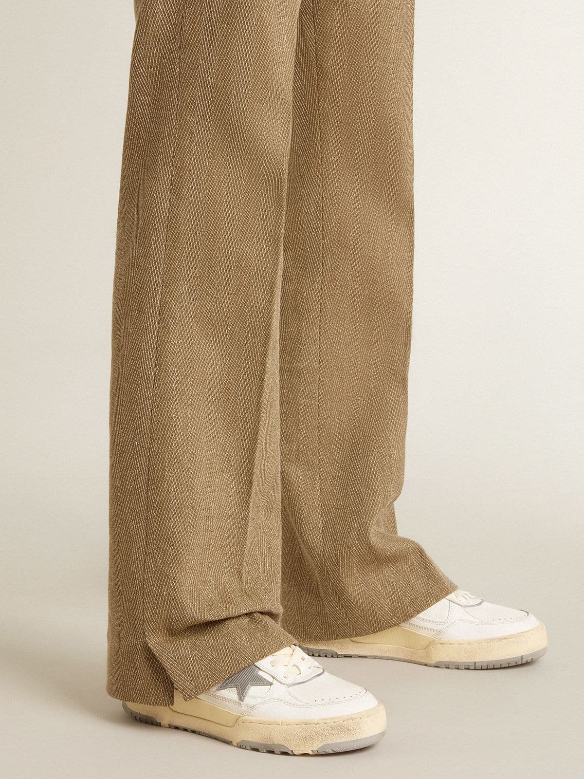 Golden Goose Women’s Forty2 With Grey Star And White Leather Heel Tab - Sneaker Türkiye