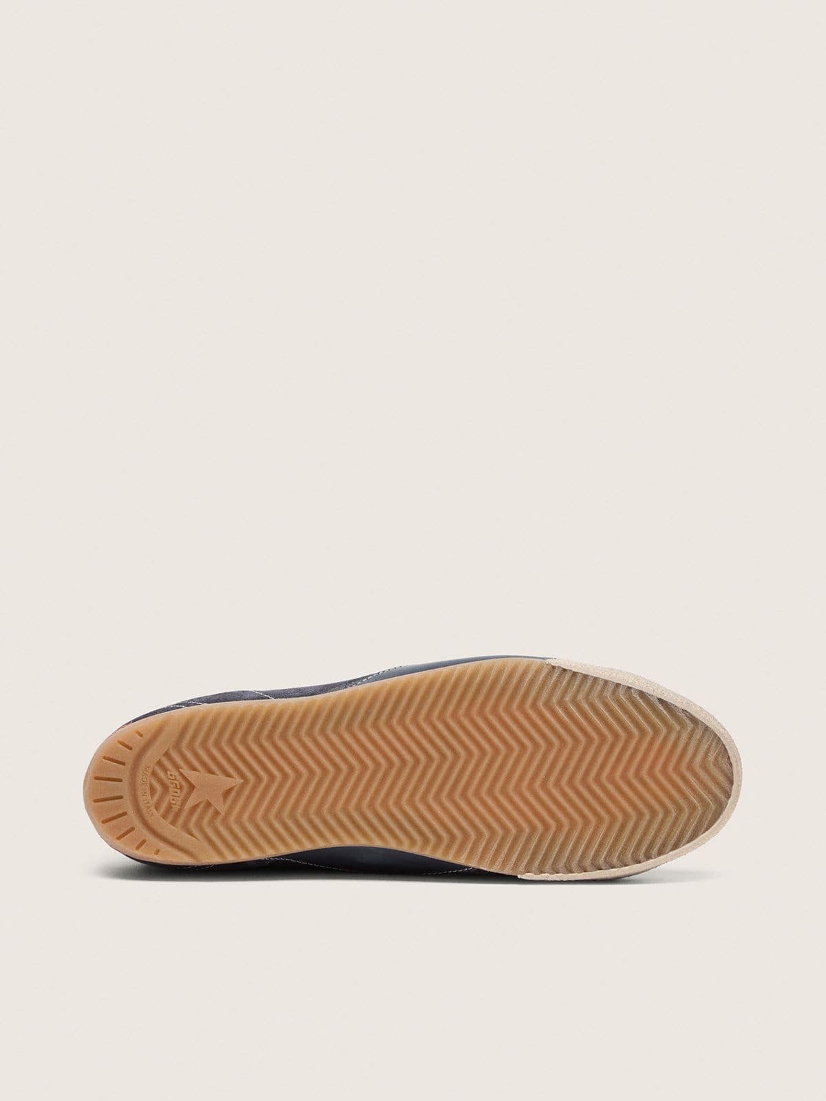 Golden Goose Women’s True-Star In Dark Blue Suede With White Nappa Leather Star And Heel Tab - Sneaker Türkiye