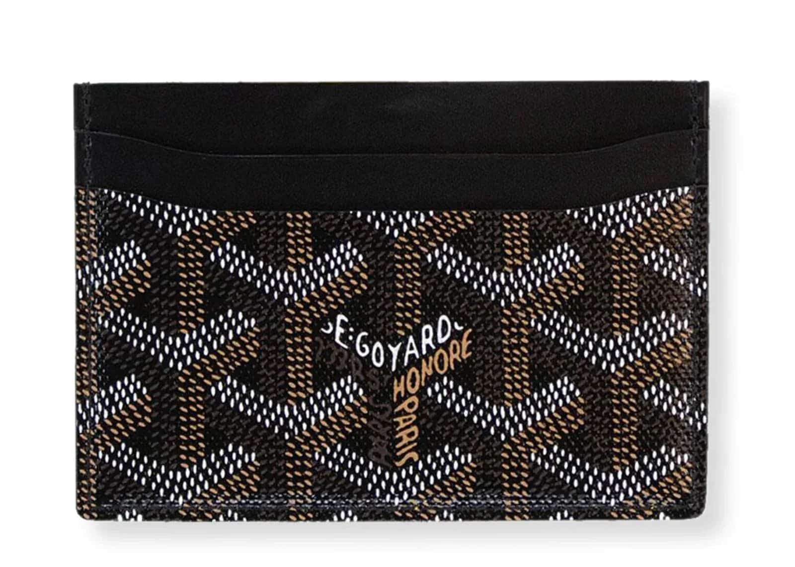 Goyard Saint Sulpice Black Card Holder - Sneaker Türkiye