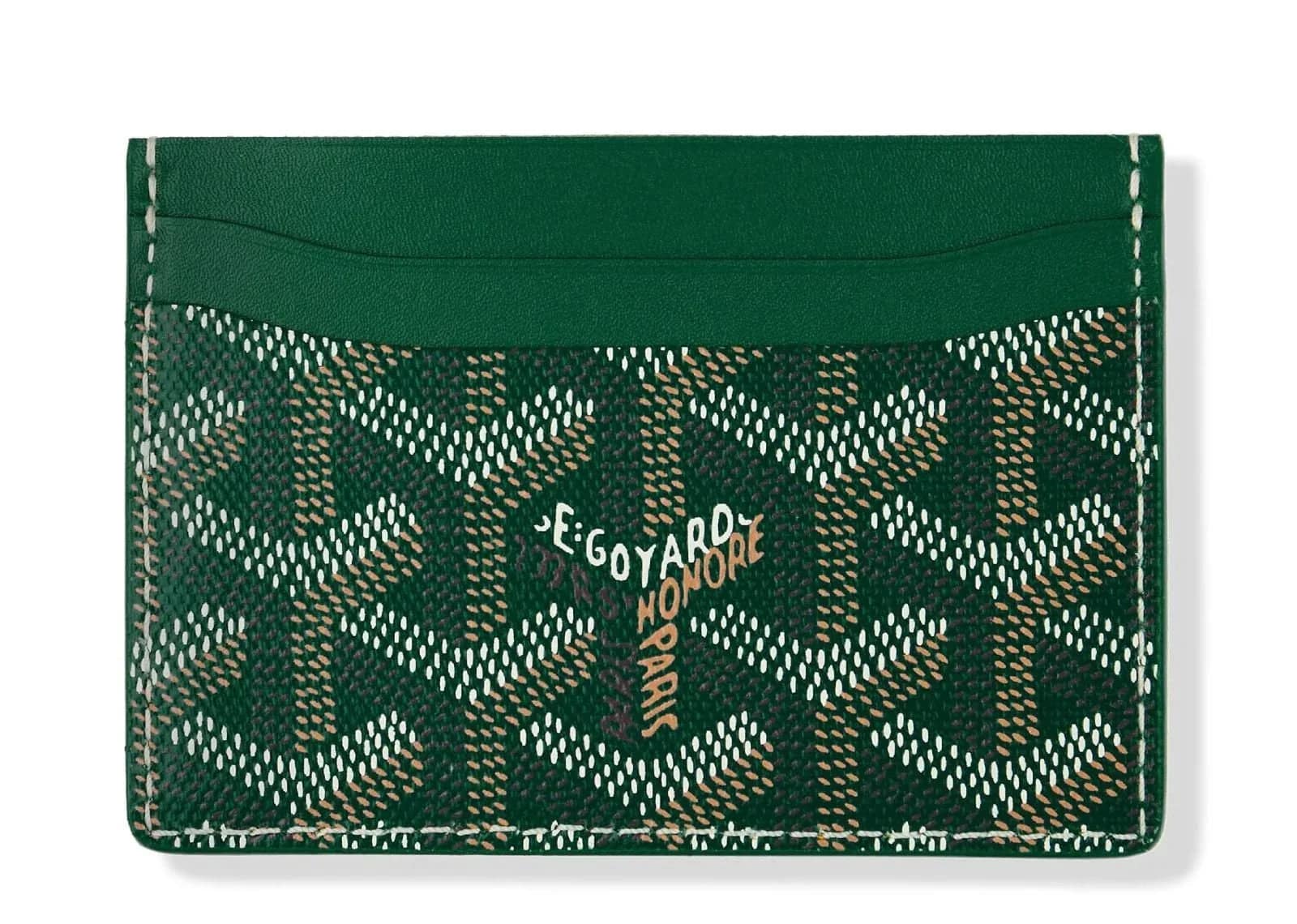 Goyard Saint Sulpice Green Card Holder - Sneaker Türkiye
