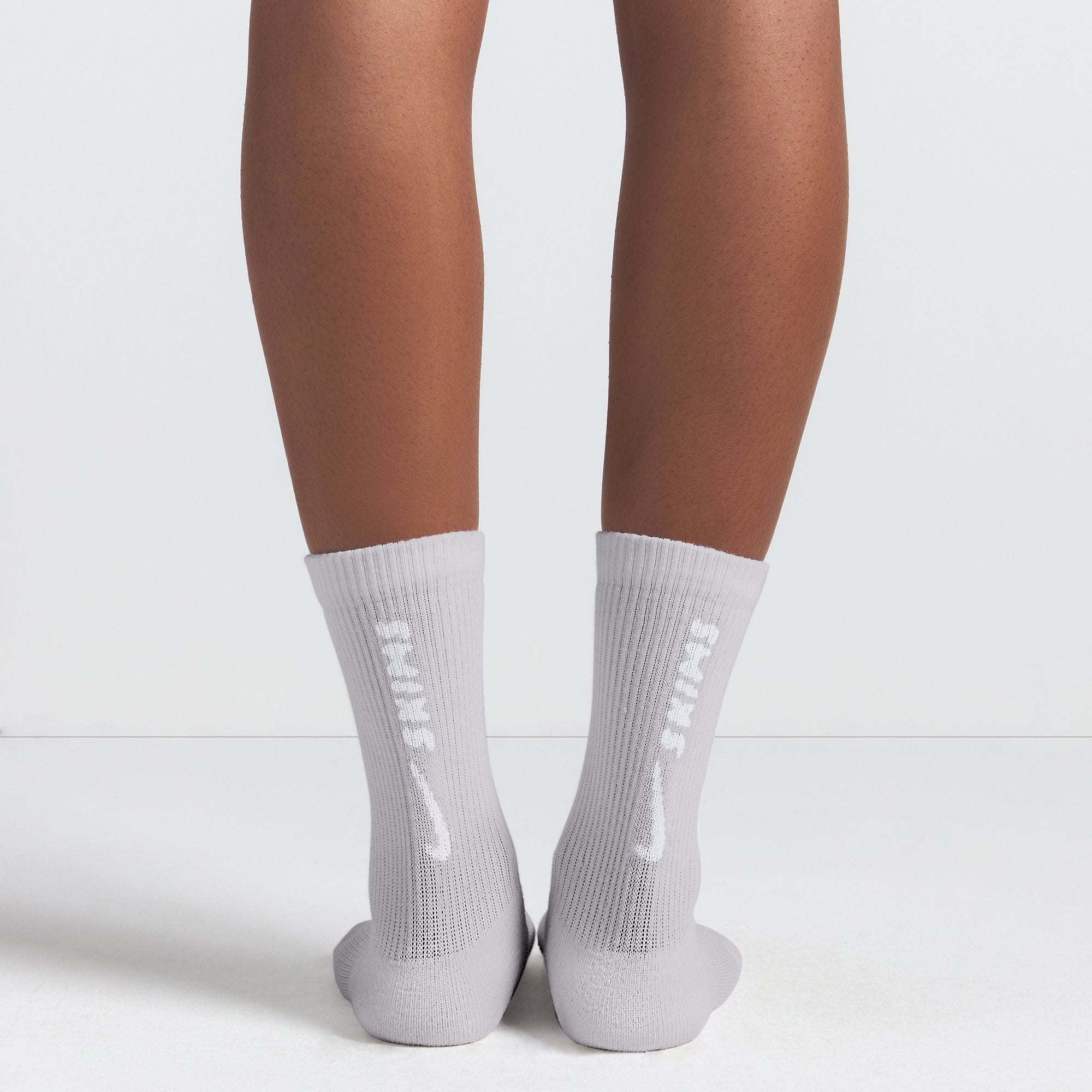NikeSKIMS ACCESSORIES DRI-FIT CREW SOCK 3-PACK | HEATHER GREY MULTI - Sneaker Türkiye