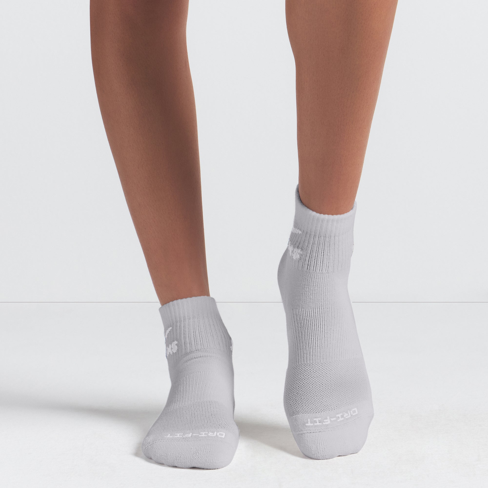 NikeSKIMS ACCESSORIES DRI-FIT QUARTER CREW SOCK 3-PACK | HEATHER GREY MULTI - Sneaker Türkiye