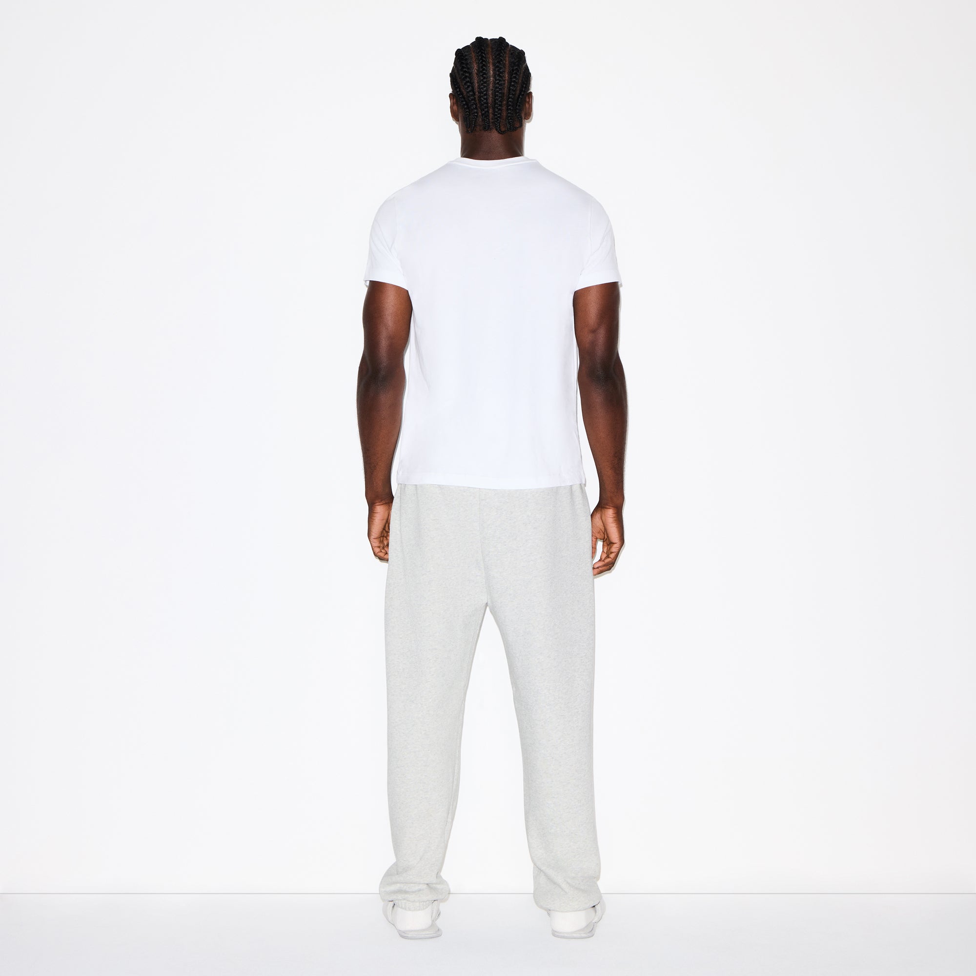 SKIMS FLEECE LOUNGE MENS RELAXED JOGGER | LIGHT HEATHER GREY - Sneaker Türkiye