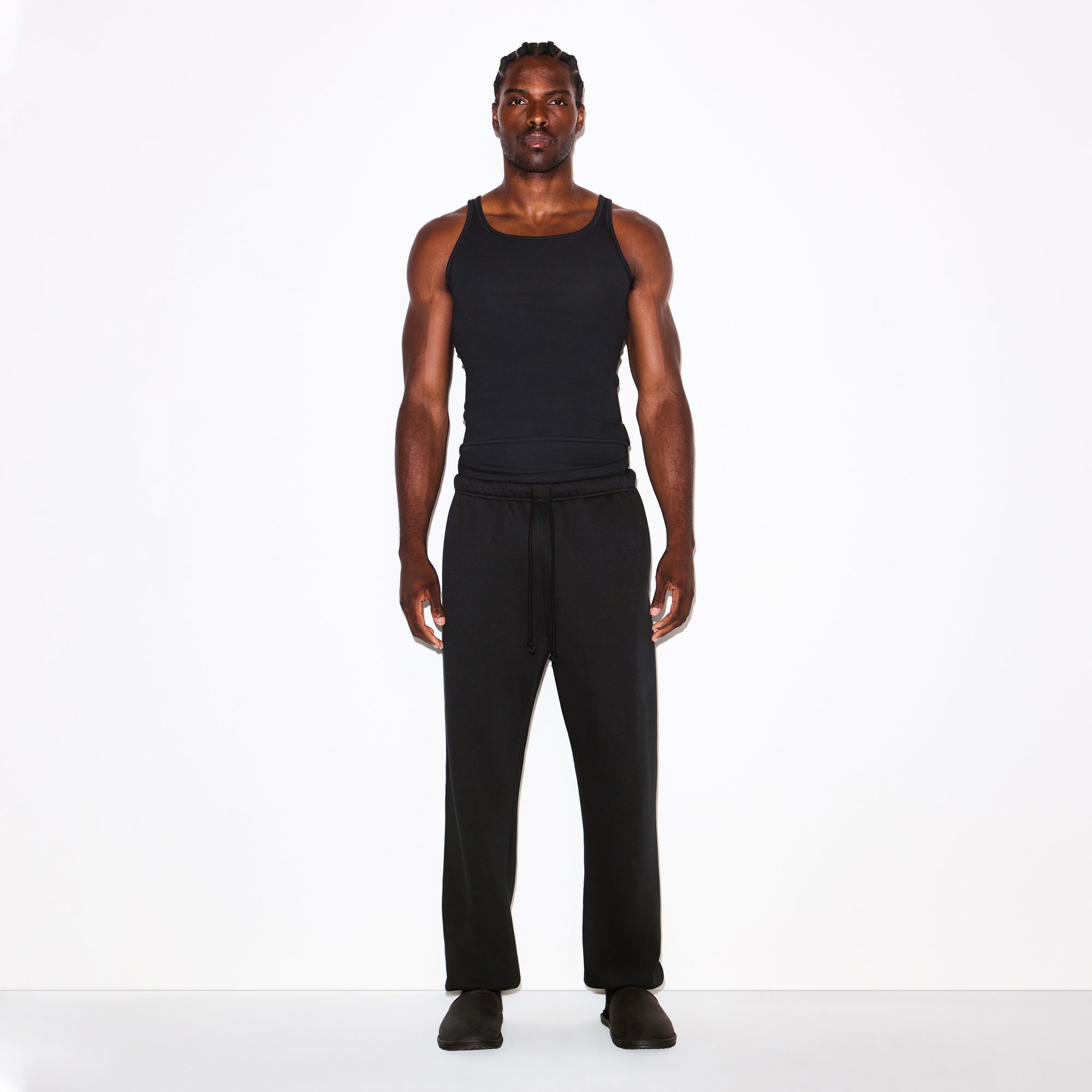 SKIMS FLEECE LOUNGE MENS RELAXED JOGGER | WASHED ONYX - Sneaker Türkiye