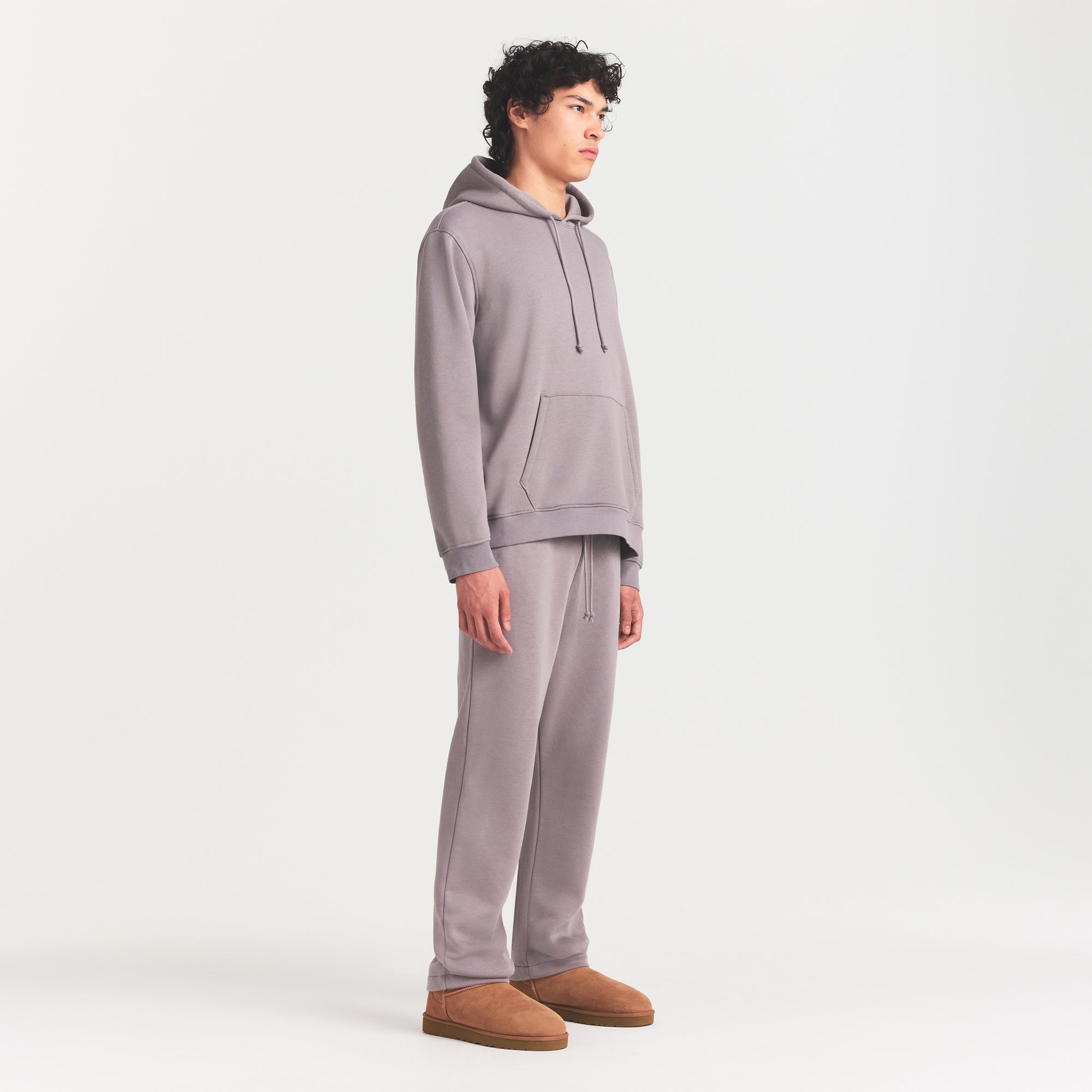 SKIMS FLEECE LOUNGE MENS CLASSIC STRAIGHT LEG PANT | SHADOW - Sneaker Türkiye