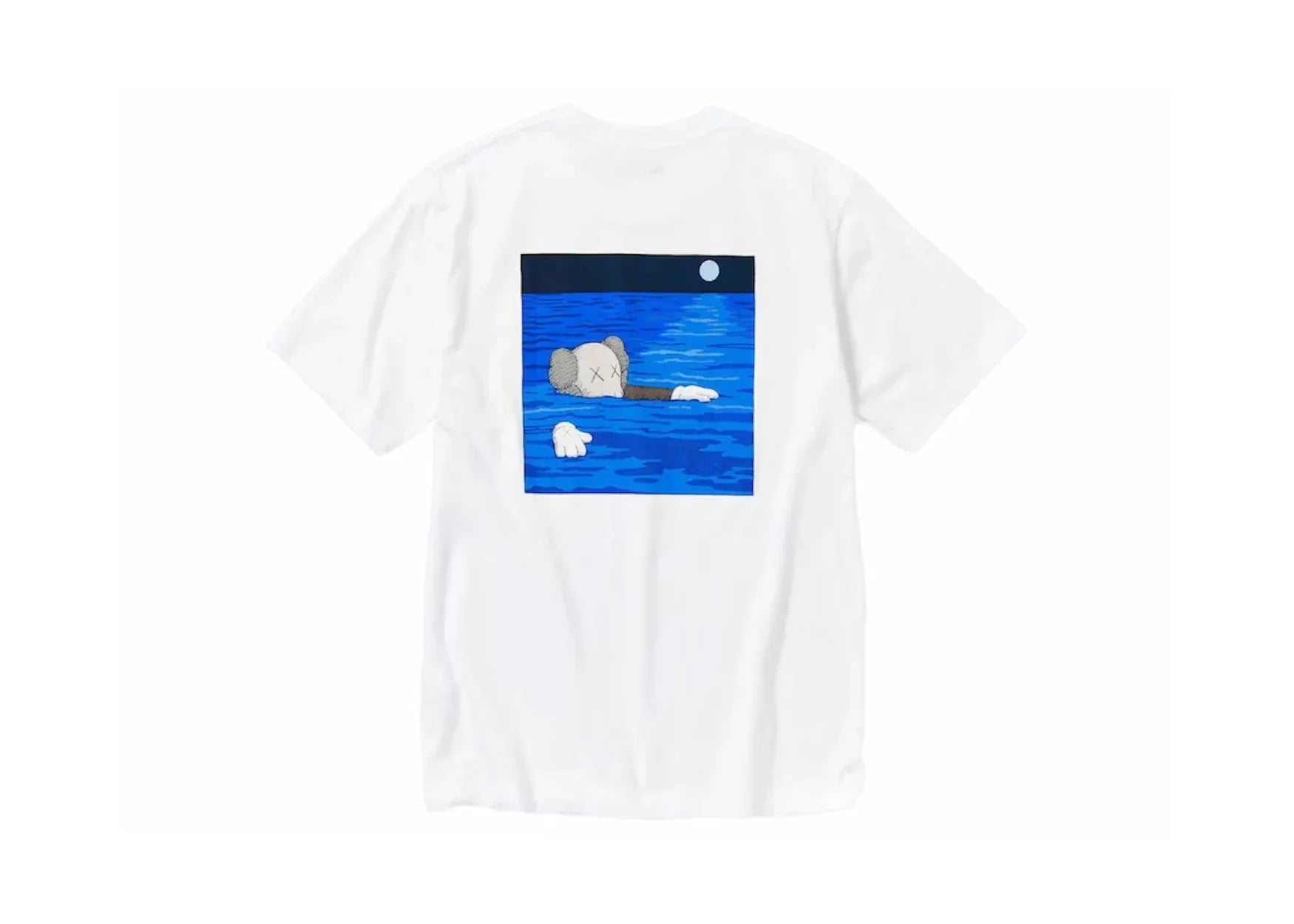 KAWS x Uniqlo UT Short Sleeve Artbook Cover T-shirt White - Sneaker Türkiye