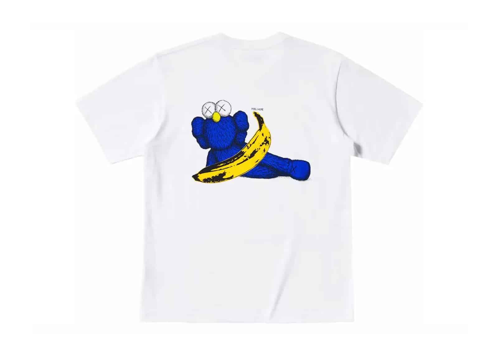 KAWS x Uniqlo Warhol UT Graphic 471321 T-Shirt White - Sneaker Türkiye