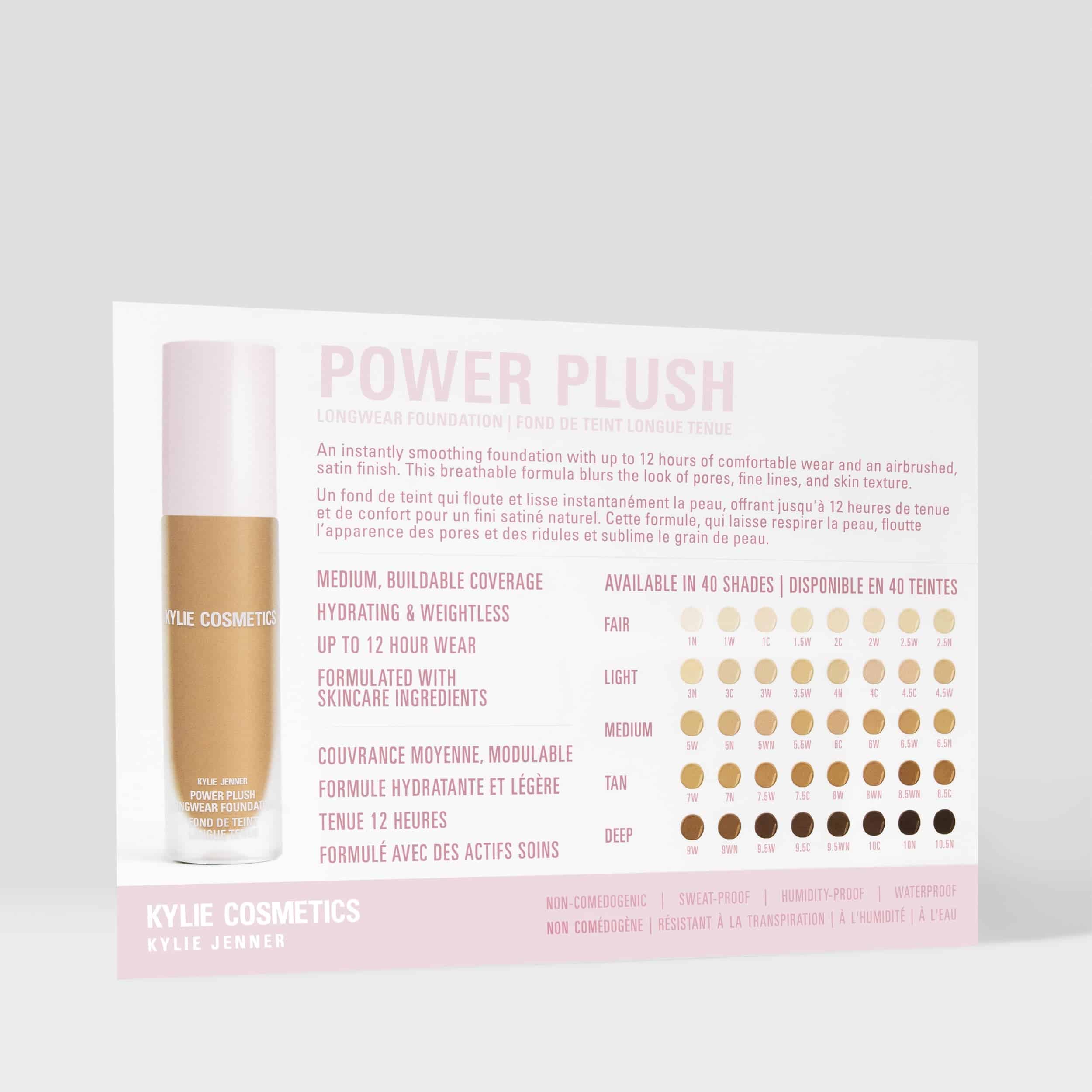 Kylie Power Plush Longwear Foundation Sample - Sneaker Türkiye