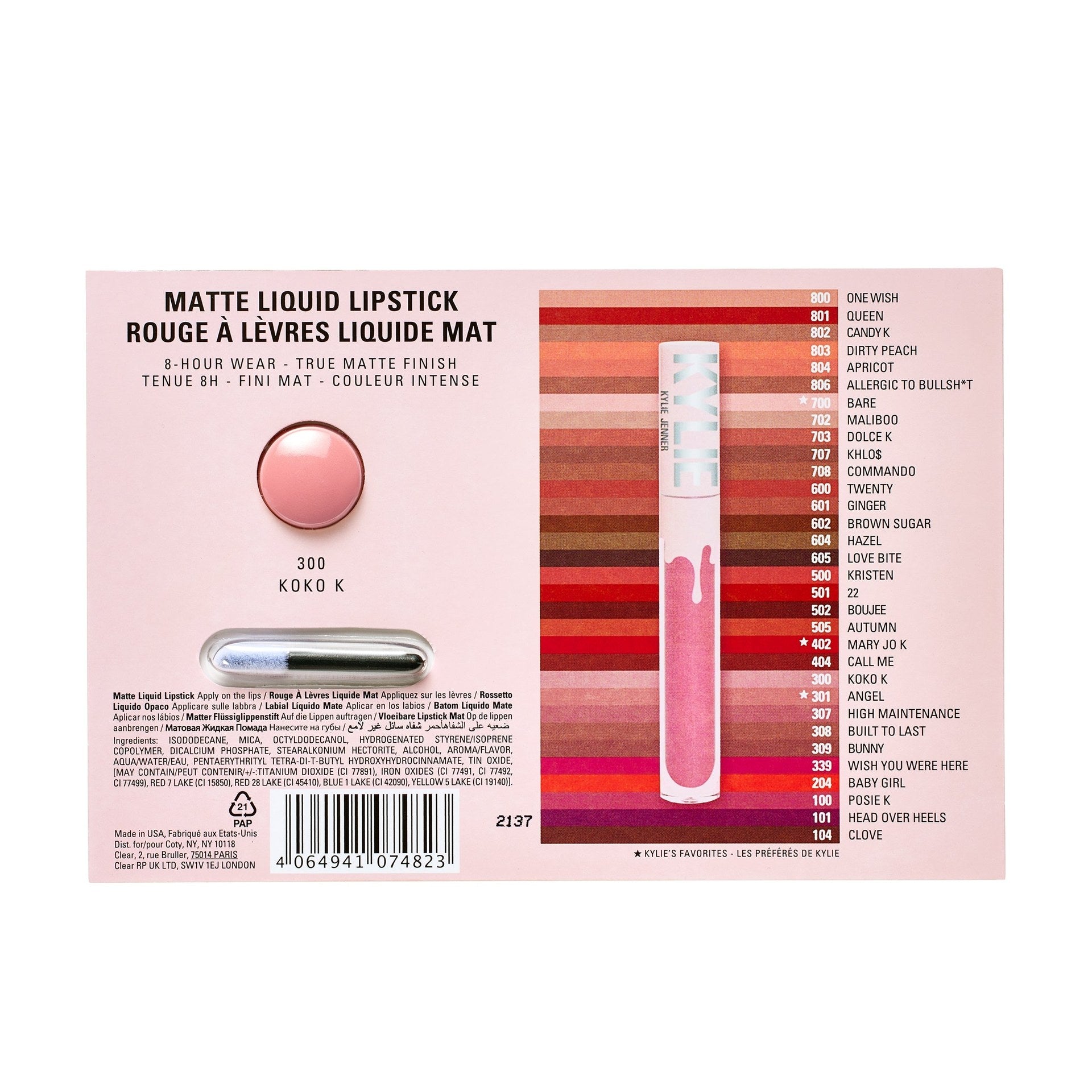Kylie Koko K Matte Liquid Lipstick Sample - Sneaker Türkiye