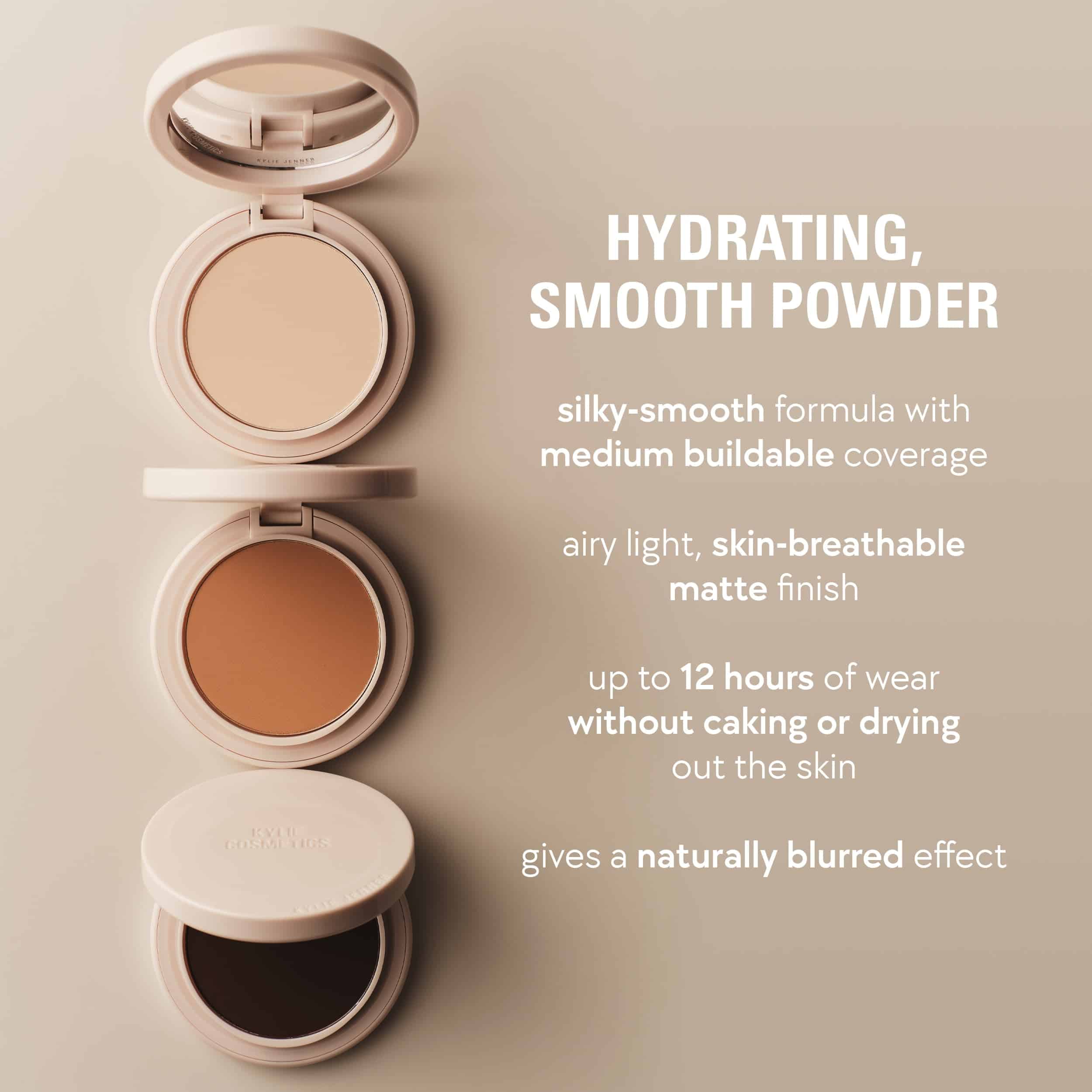Kylie Natural Blur Powder Foundation And Power Plush Concealer Duo - Sneaker Türkiye