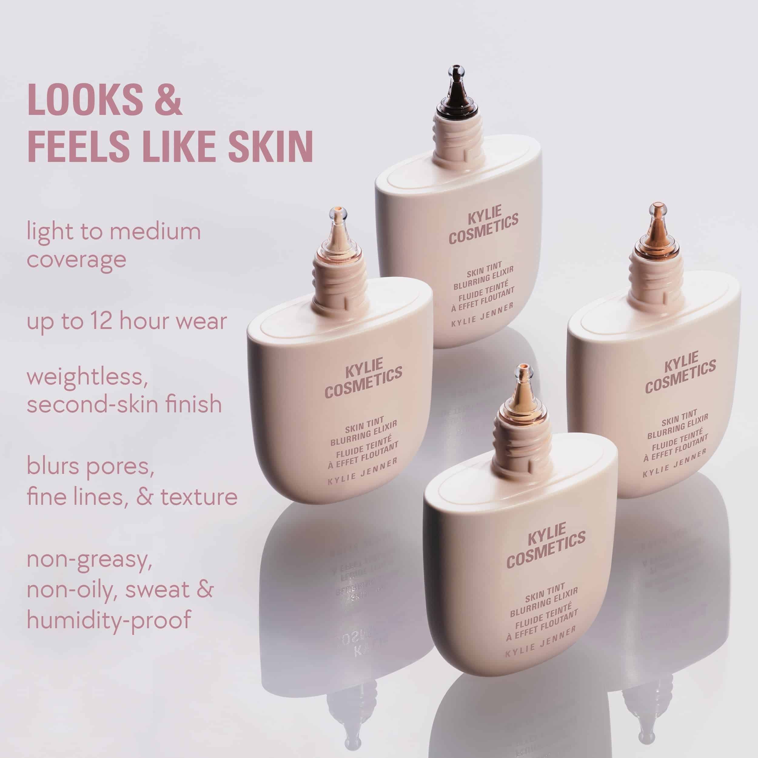 Kylie Natural Blur Powder Foundation And Skin Tint Blurring Elixir Duo - Sneaker Türkiye