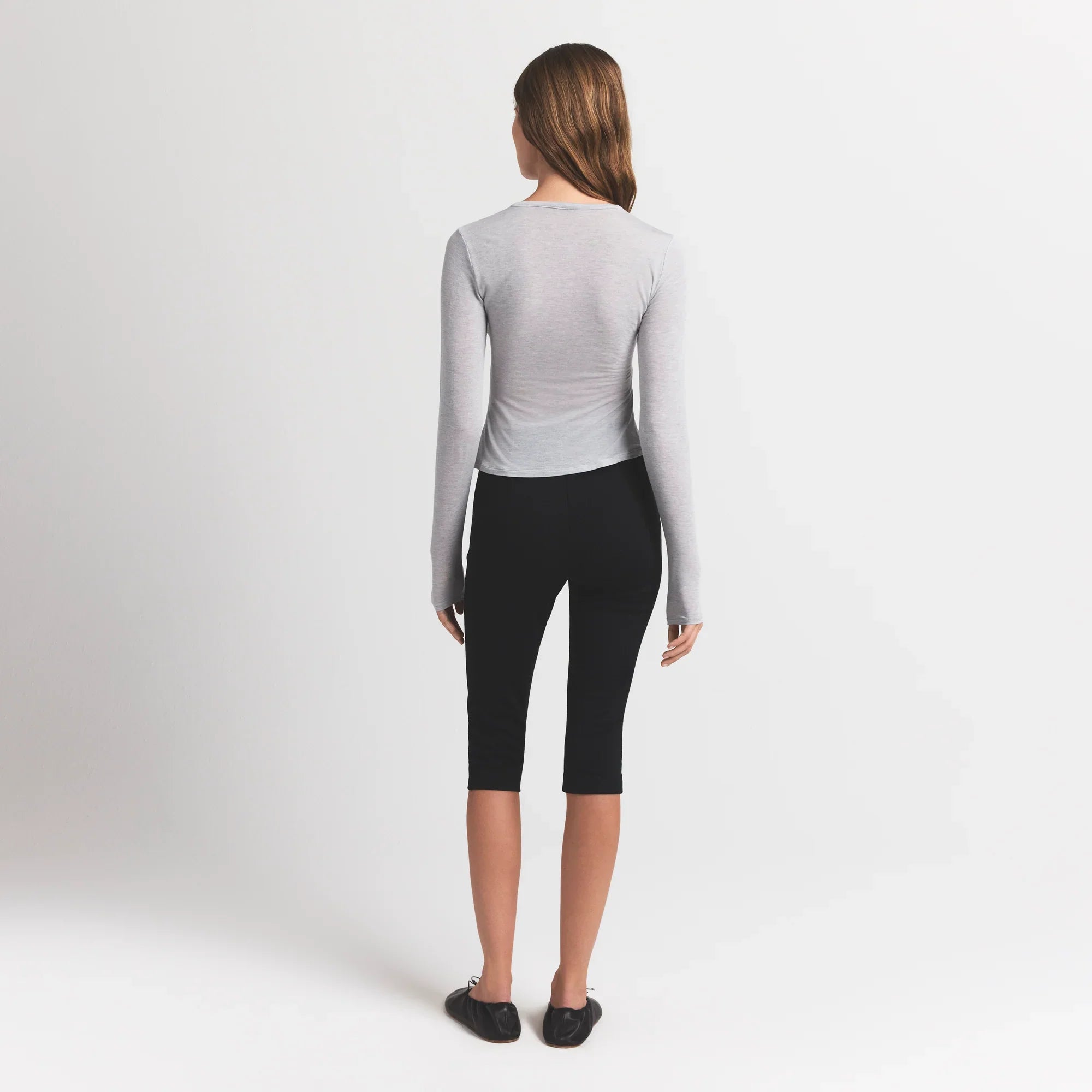 SKIMS SHEER MODAL CARDIGAN | HEATHER GREY - Sneaker Türkiye