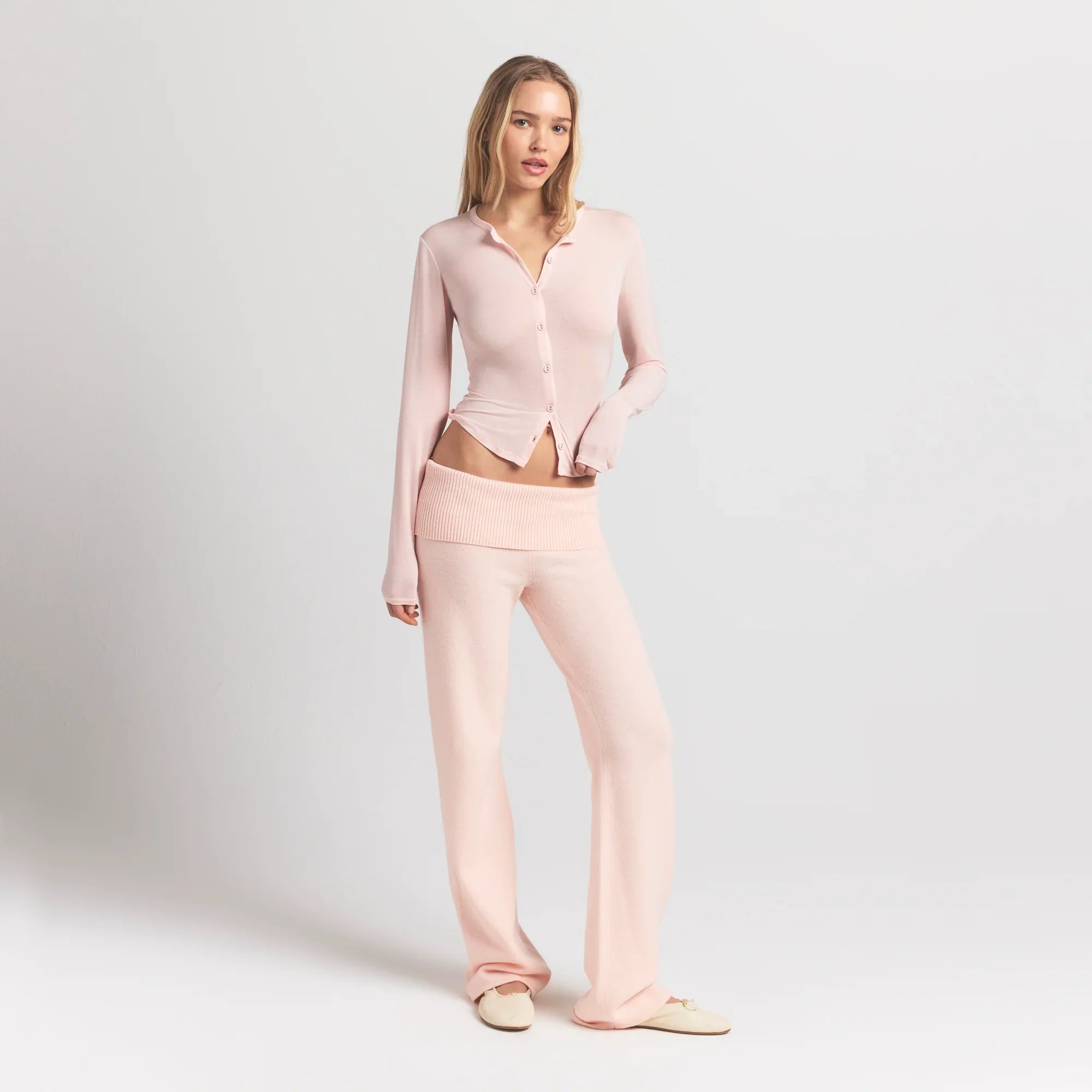 SKIMS SHEER MODAL CARDIGAN | PRIMROSE - Sneaker Türkiye