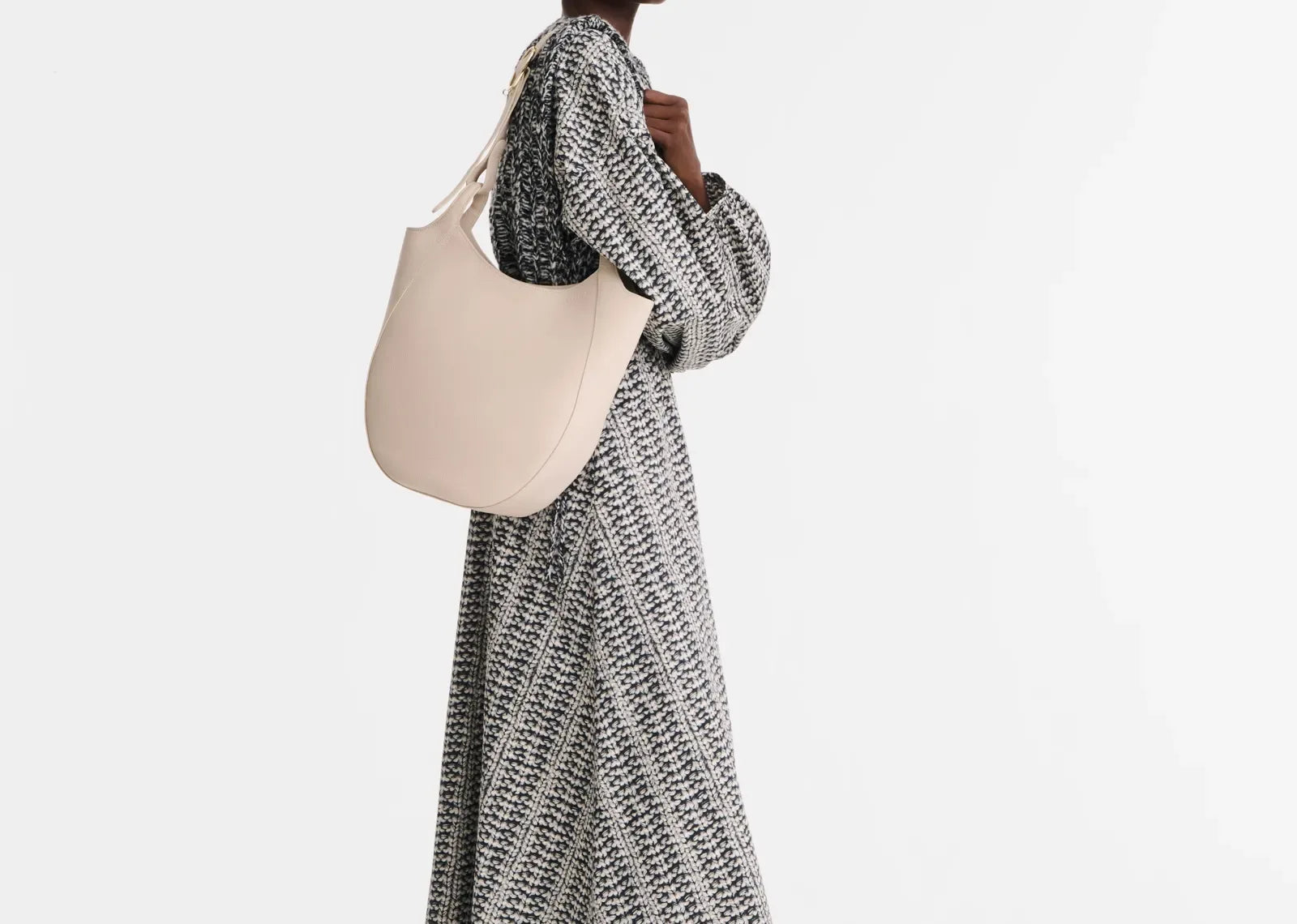 Longchamp Le Foulonné Lare Hobo Bag Paper - Sneaker Türkiye