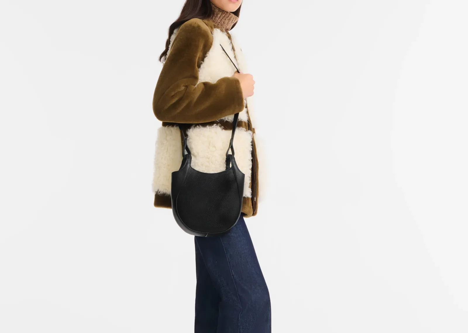 Longchamp Le Foulonné Small Crossbody Bag Black - Sneaker Türkiye