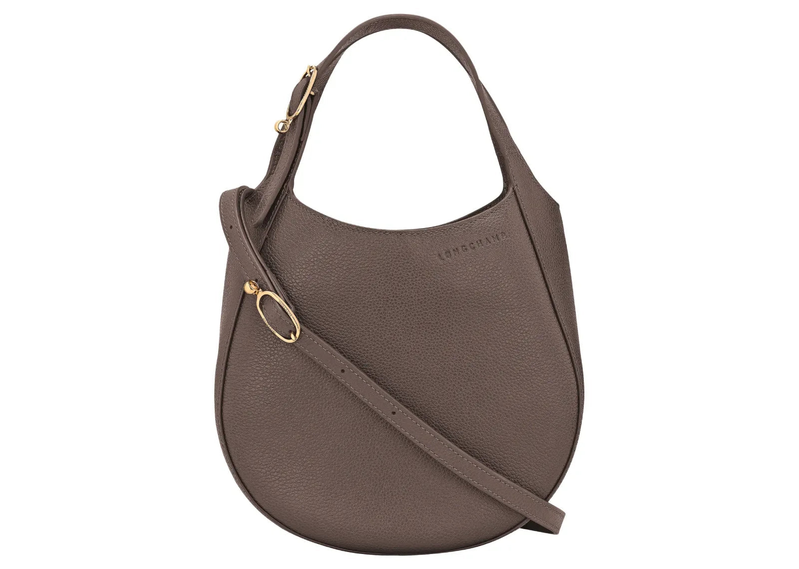 Longchamp Le Foulonné Small Handbag Taupe - Sneaker Türkiye