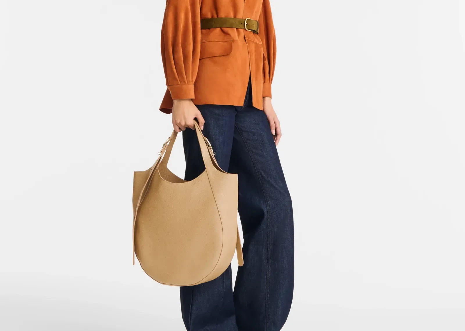 Longchamp Le Foulonné XL Tote Bag Biscuit - Sneaker Türkiye