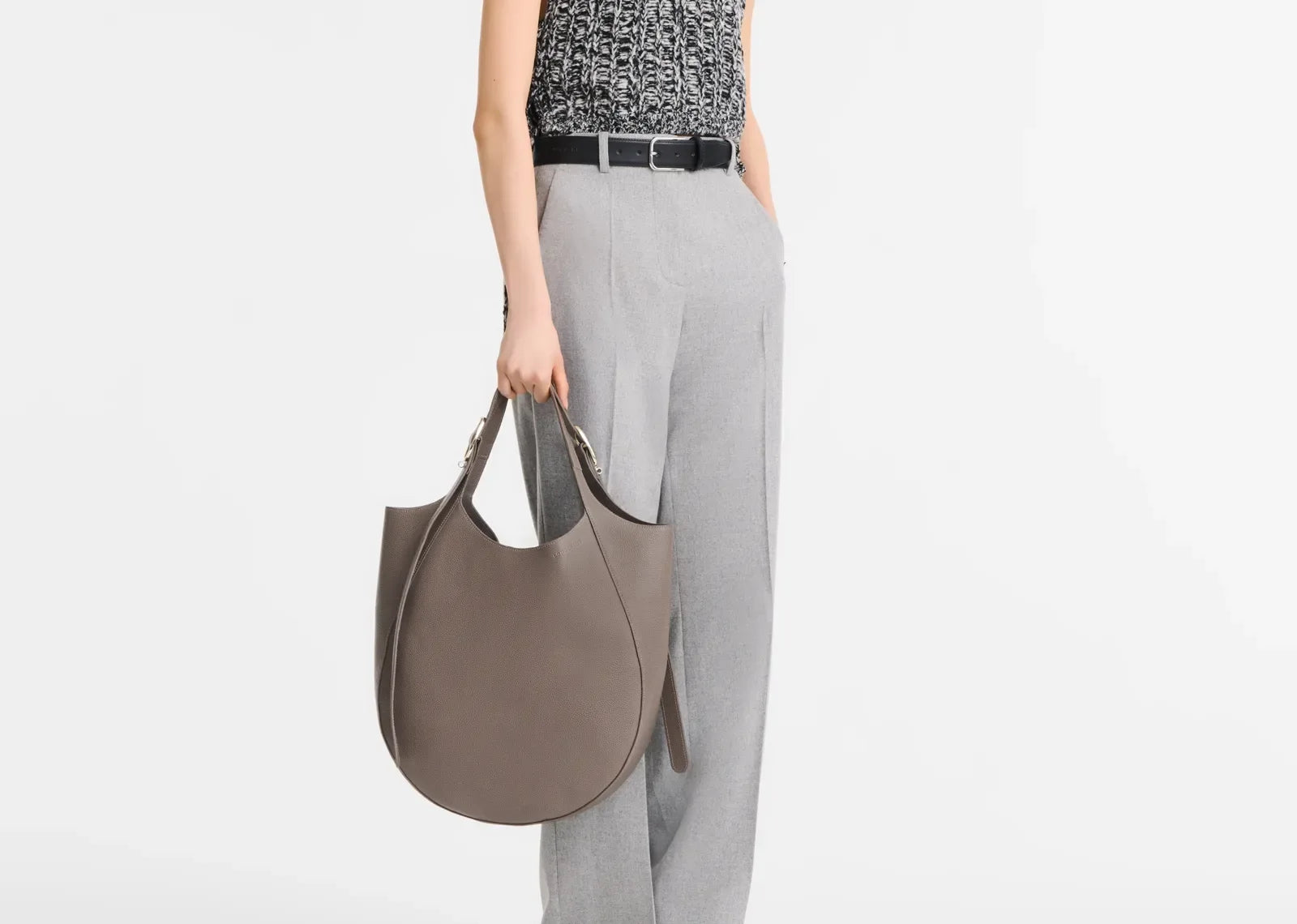 Longchamp Le Foulonné XL Tote Bag Taupe - Sneaker Türkiye