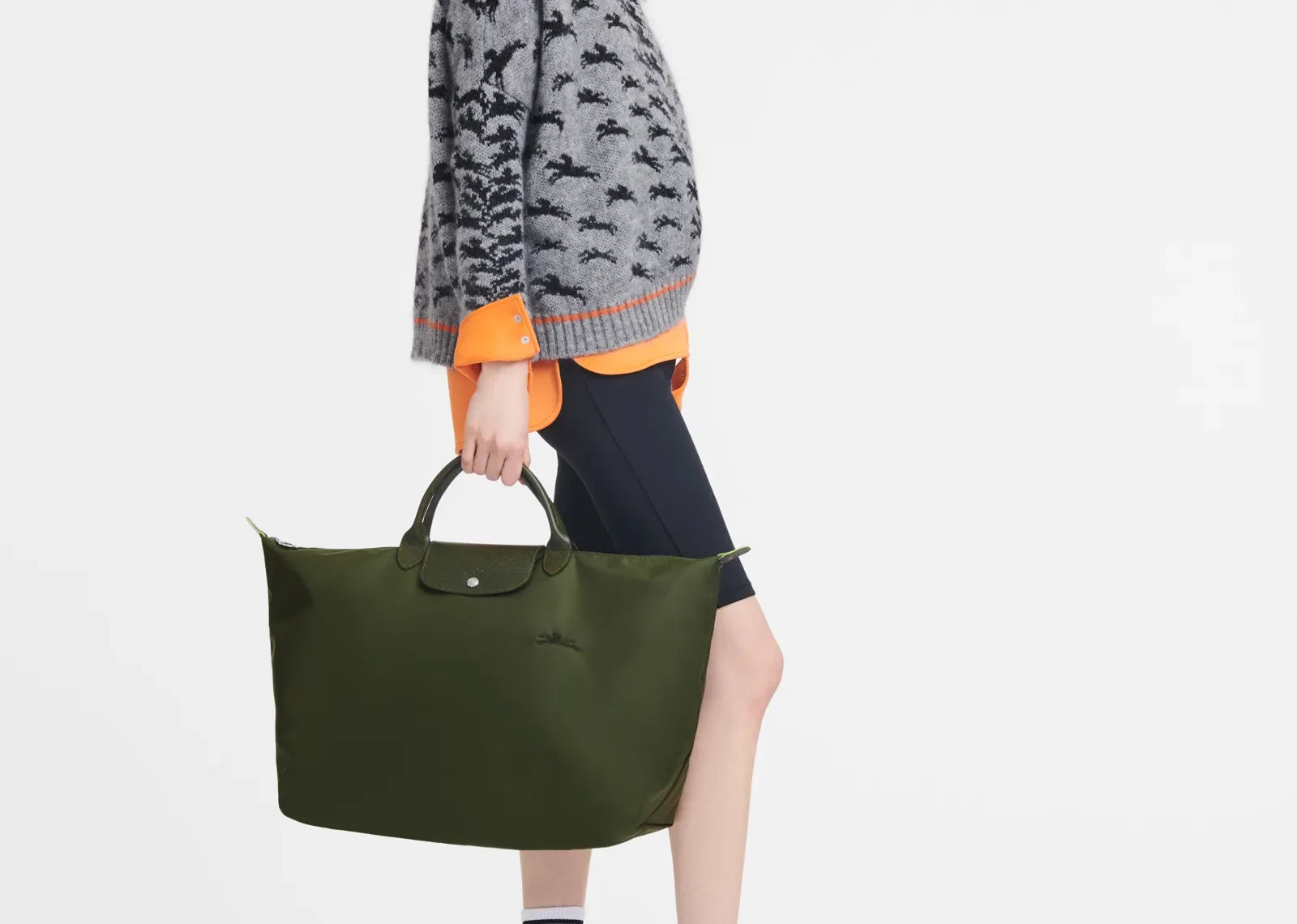 Longchamp Le Pliage Green L Travel Bag Forest - Sneaker Türkiye