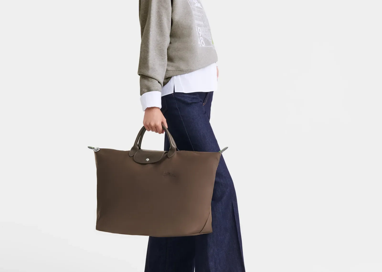 Longchamp Le Pliage Green L Travel Bag Terra - Sneaker Türkiye