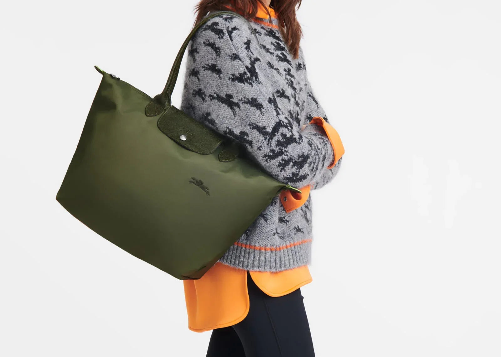Longchamp Le Pliage Green Large Tote Bag Forest - Sneaker Türkiye