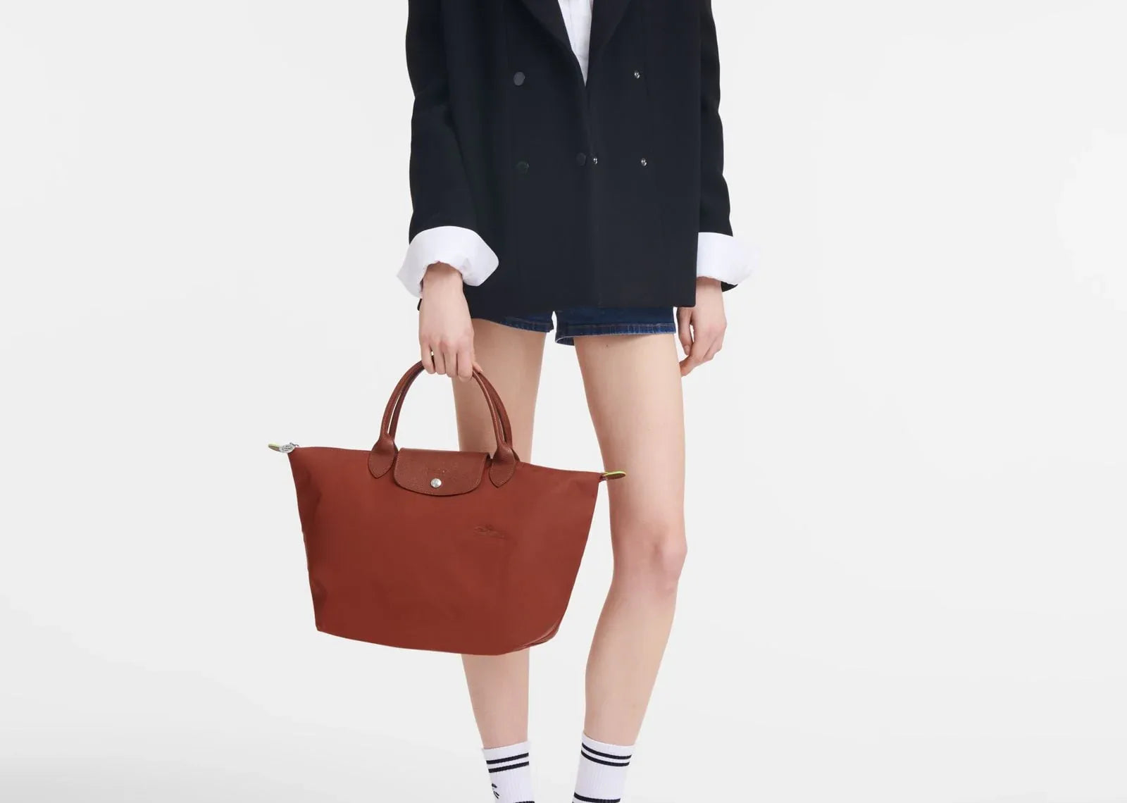 Longchamp Le Pliage Green Medium Handbag Chestnut - Sneaker Türkiye