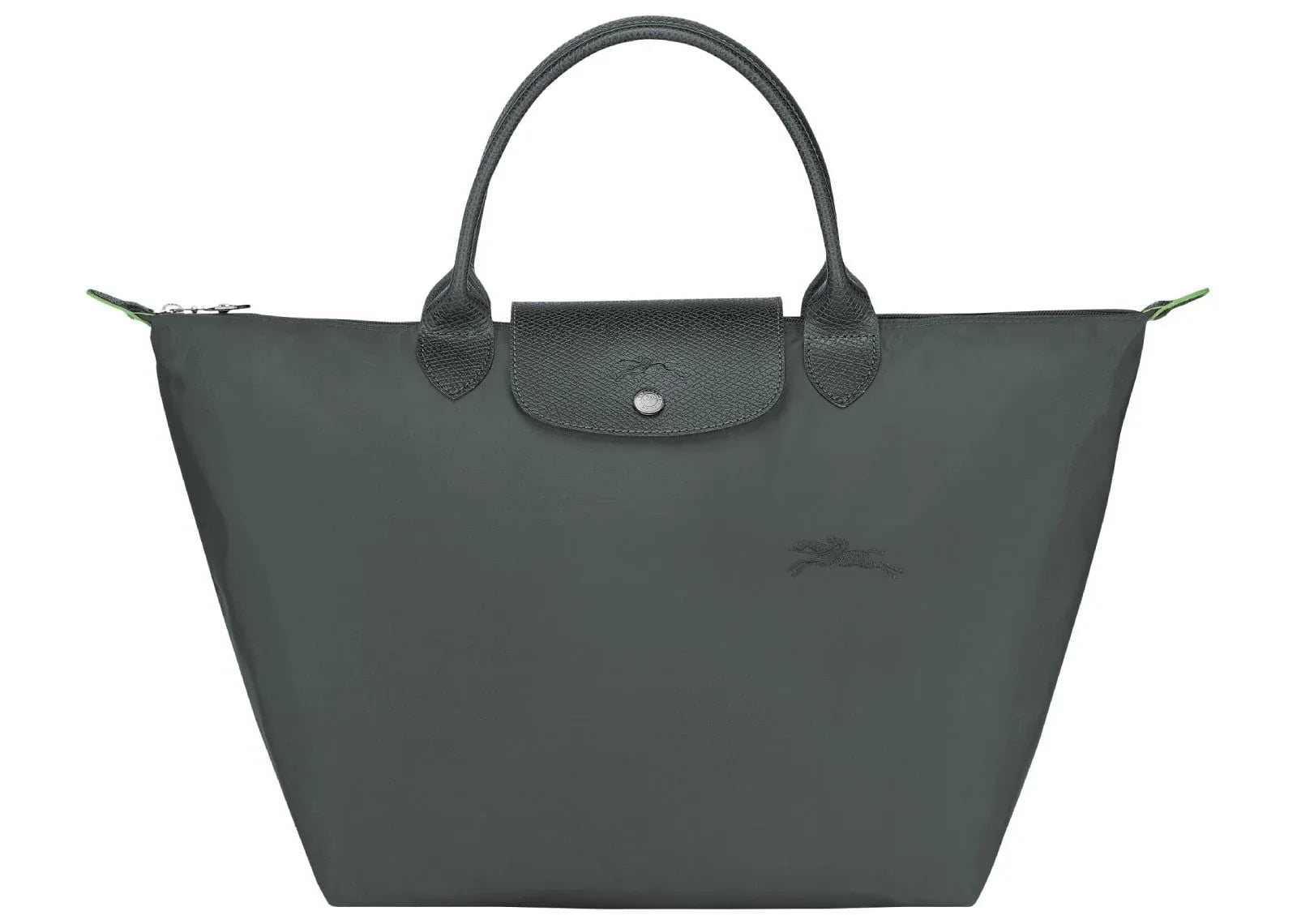 Longchamp Le Pliage Green Medium Handbag Graphite - Sneaker Türkiye